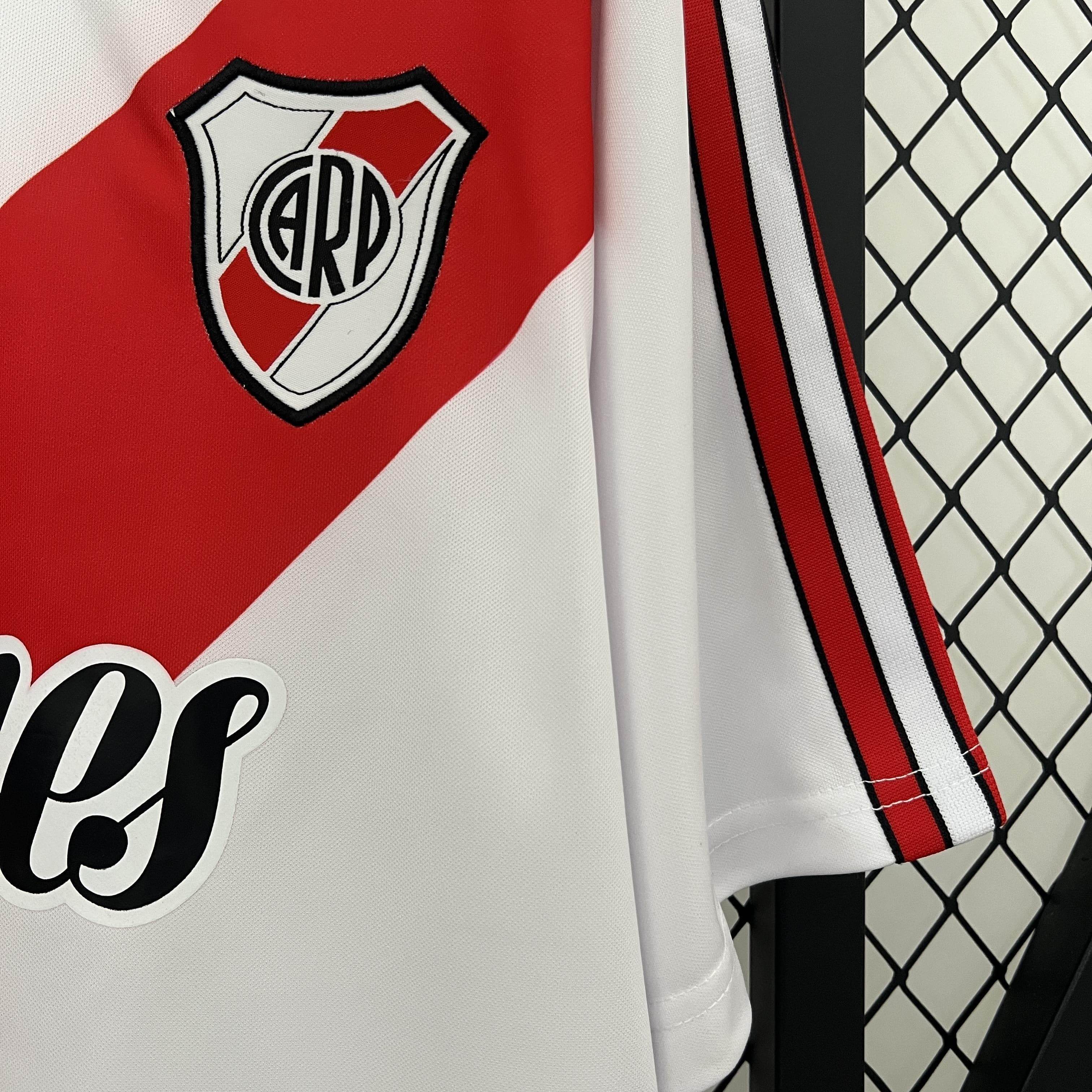 CAMISETA RIVER PLATE I 98/99 HOMBRE (RETRO) - ZonaCamisetas