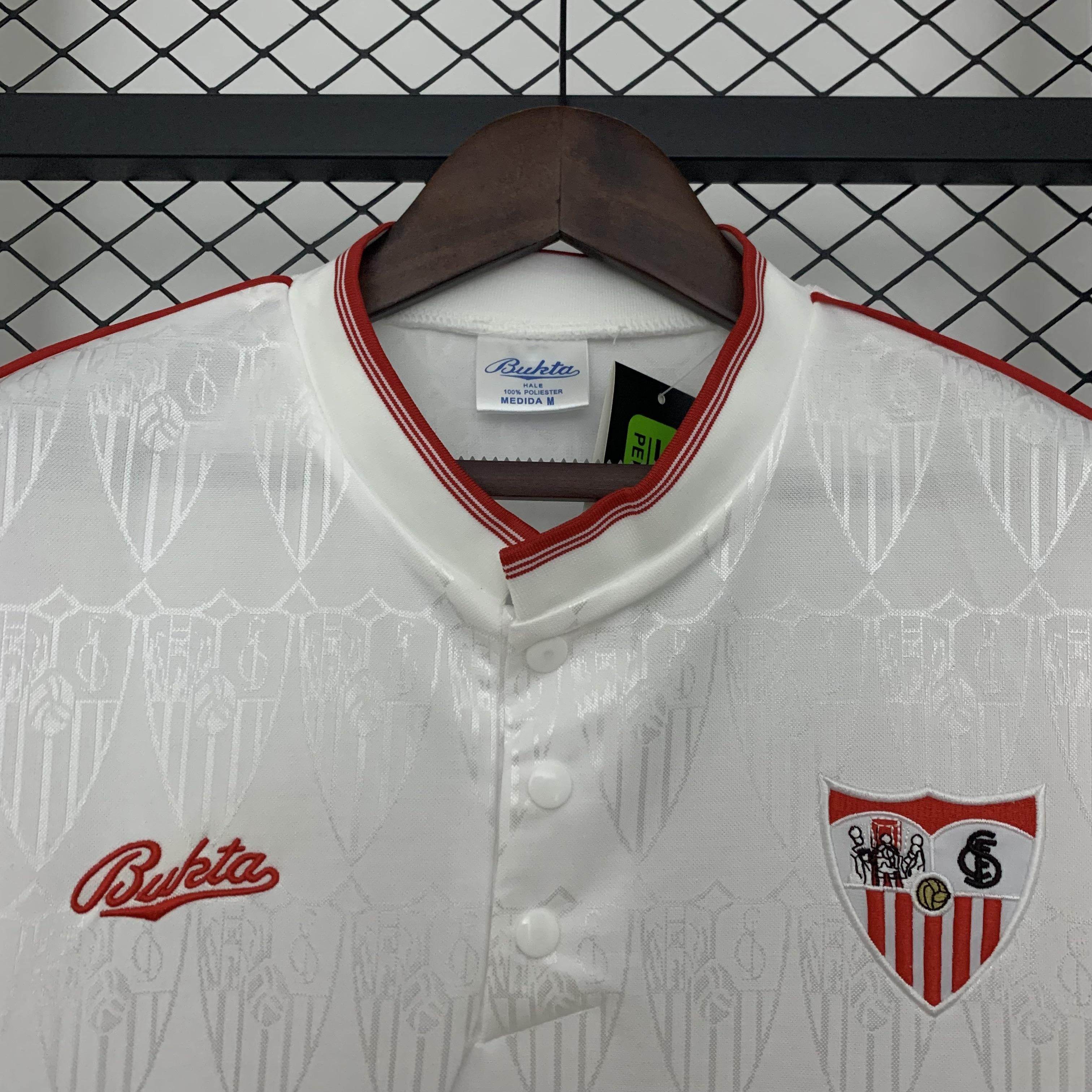 CAMISETA SEVILLA I 91/92 HOMBRE (RETRO) - ZonaCamisetas