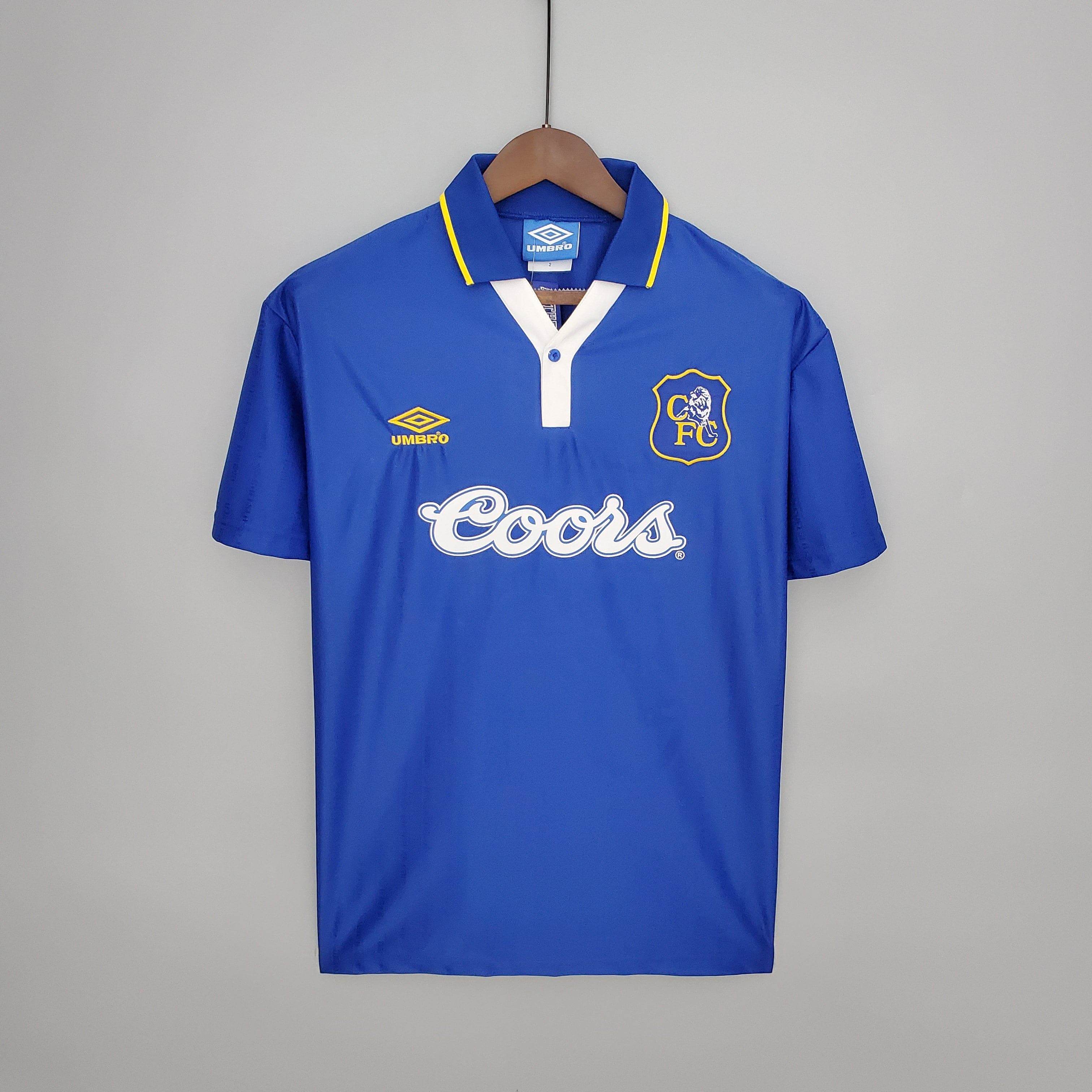 CAMISETA CHELSEA I 95/97 HOMBRE (RETRO) - ZonaCamisetas