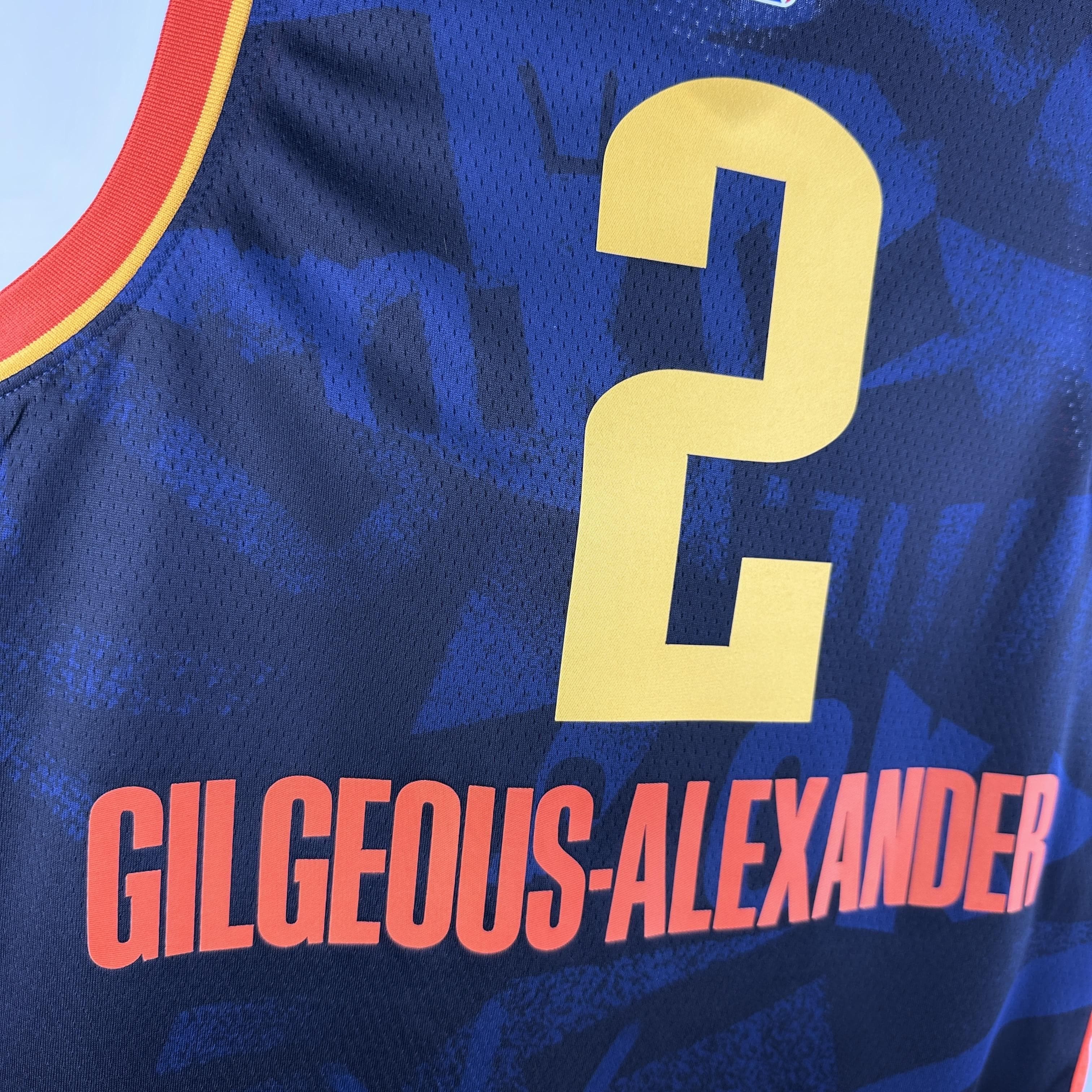 ZonaCamisetas OKLAHOMA SEASON 24 HOMBRE EDICIÓN G.ALEXANDER (NBA) La Pelota Mundo OKLAHOMA