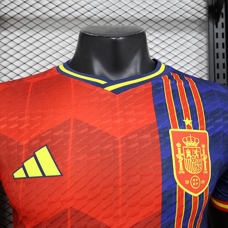 CAMISETA ESPAÑA l 24/25 HOMBRE (VERSIÓN JUGADOR) - ZonaCamisetas