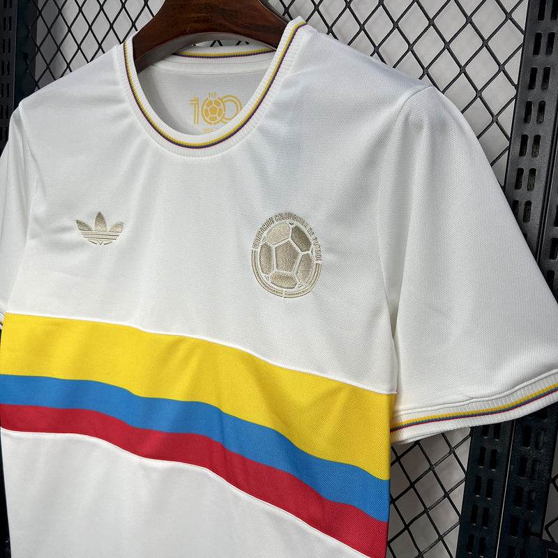 CAMISETA COLOMBIA EDICIÓN ESPECIAL 100th HOMBRE (VERSIÓN FAN) - ZonaCamisetas