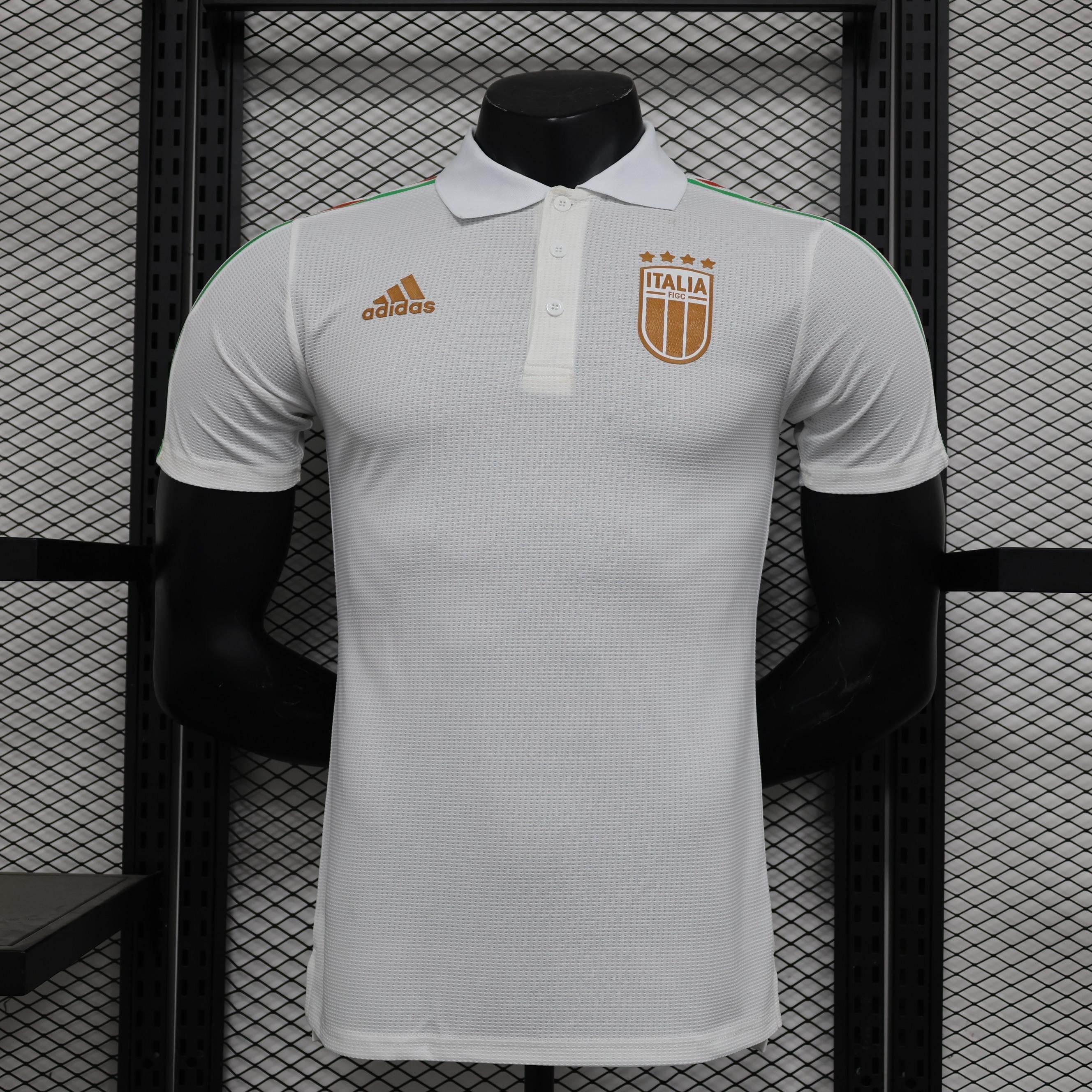 CAMISETA ITALIA WHITE 2024 EDICIÓN ESPECIAL HOMBRE (VERSIÓN JUGADOR) - ZonaCamisetas