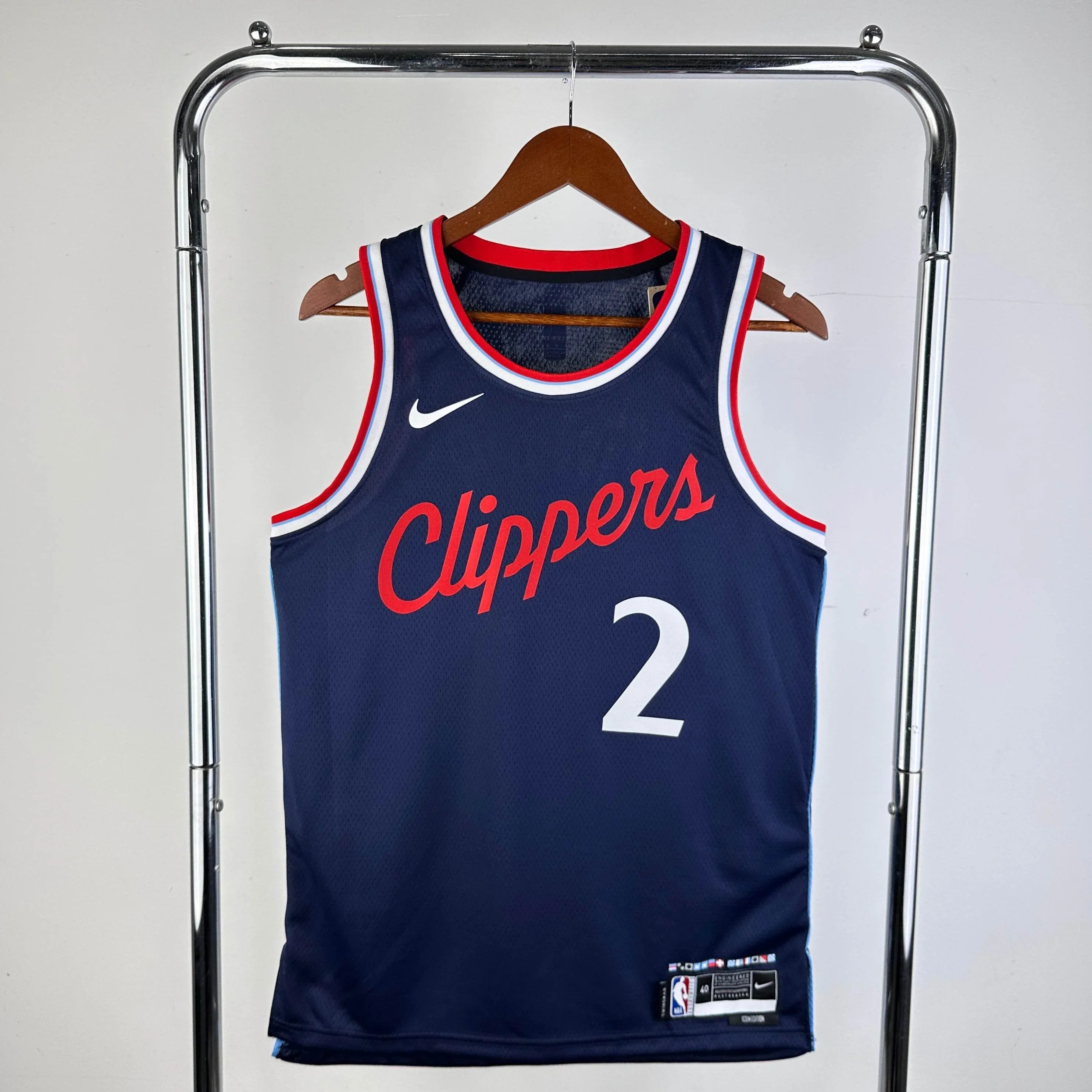 CAMISETA CLIPPERS HOMBRE EDICIÓN LEONARD (NBA) - ZonaCamisetas