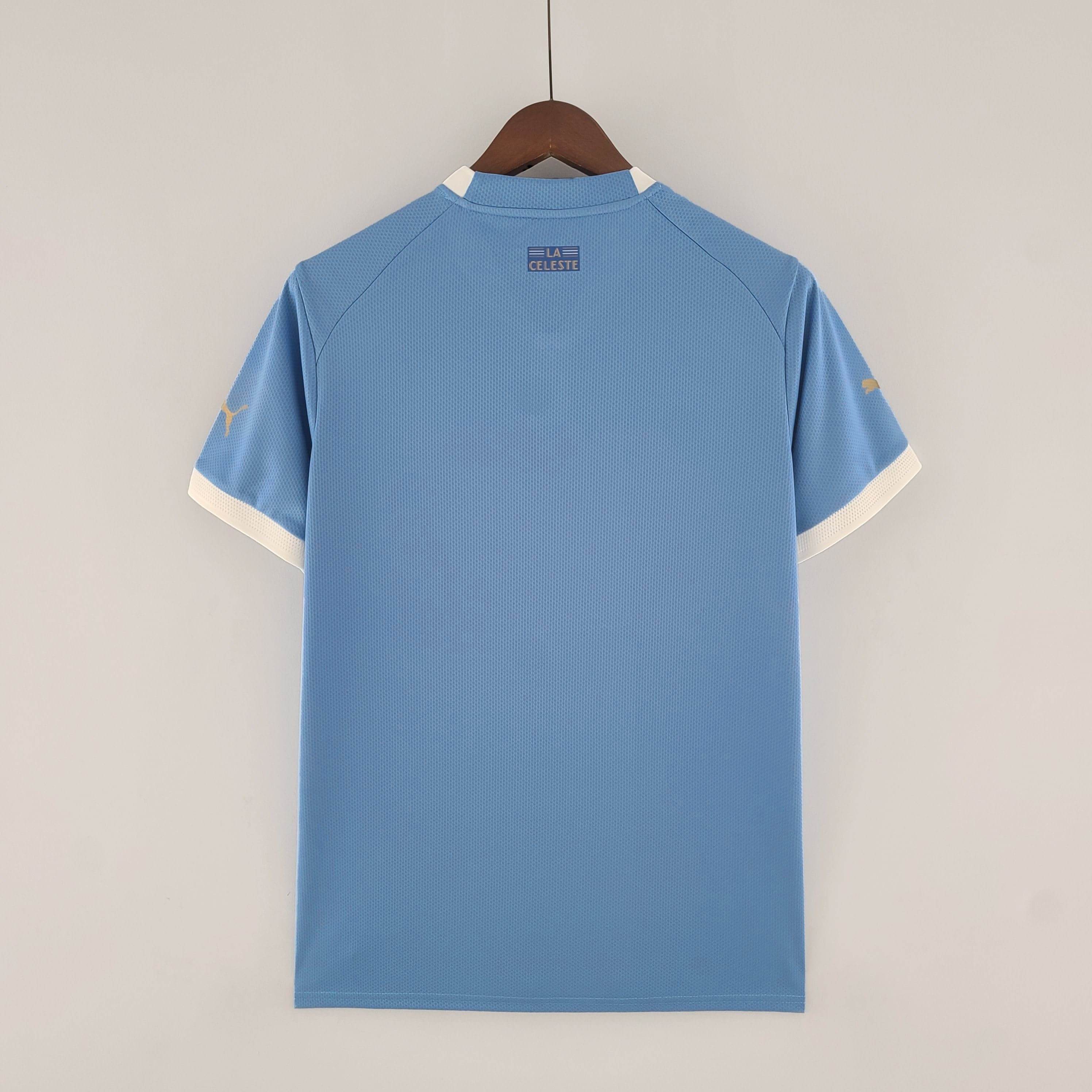 CAMISETA URUGUAY I 2022 HOMBRE (VERSIÓN FAN) - ZonaCamisetas