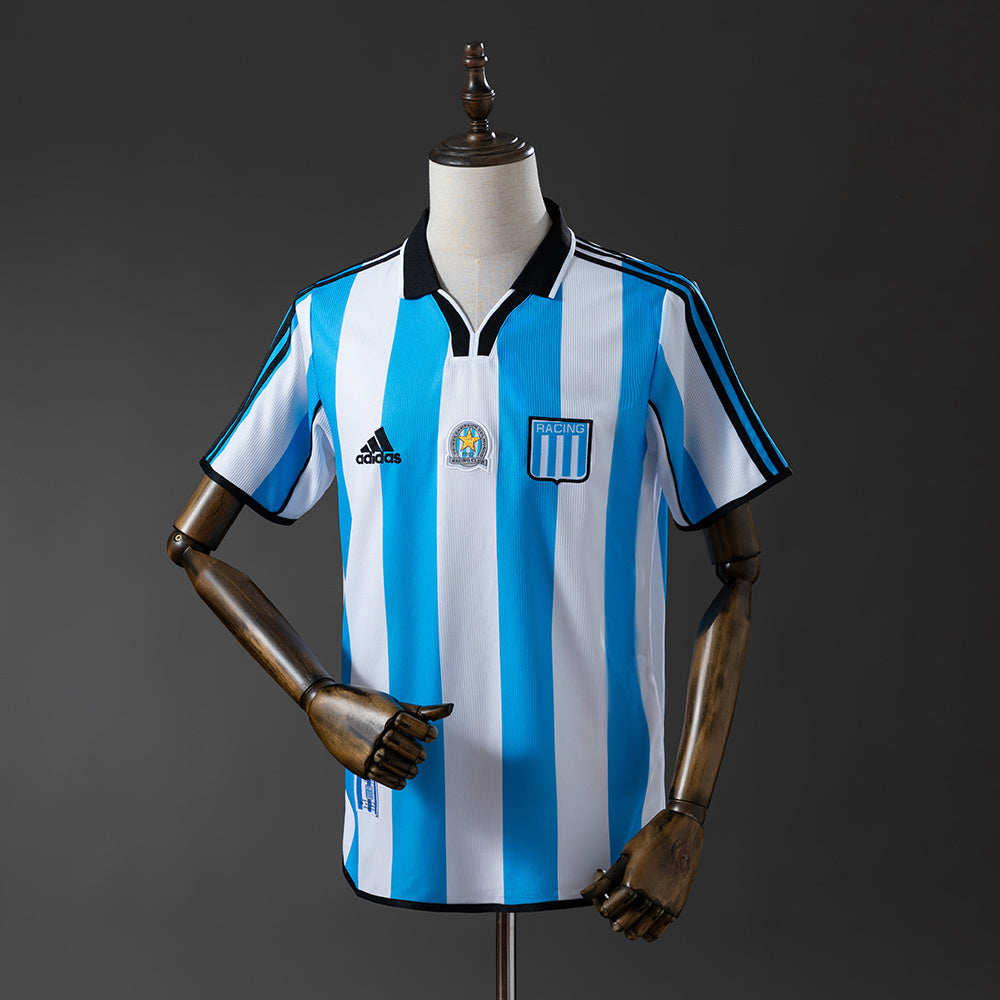 CAMISETA RACING I 00/01 HOMBRE (RETRO)