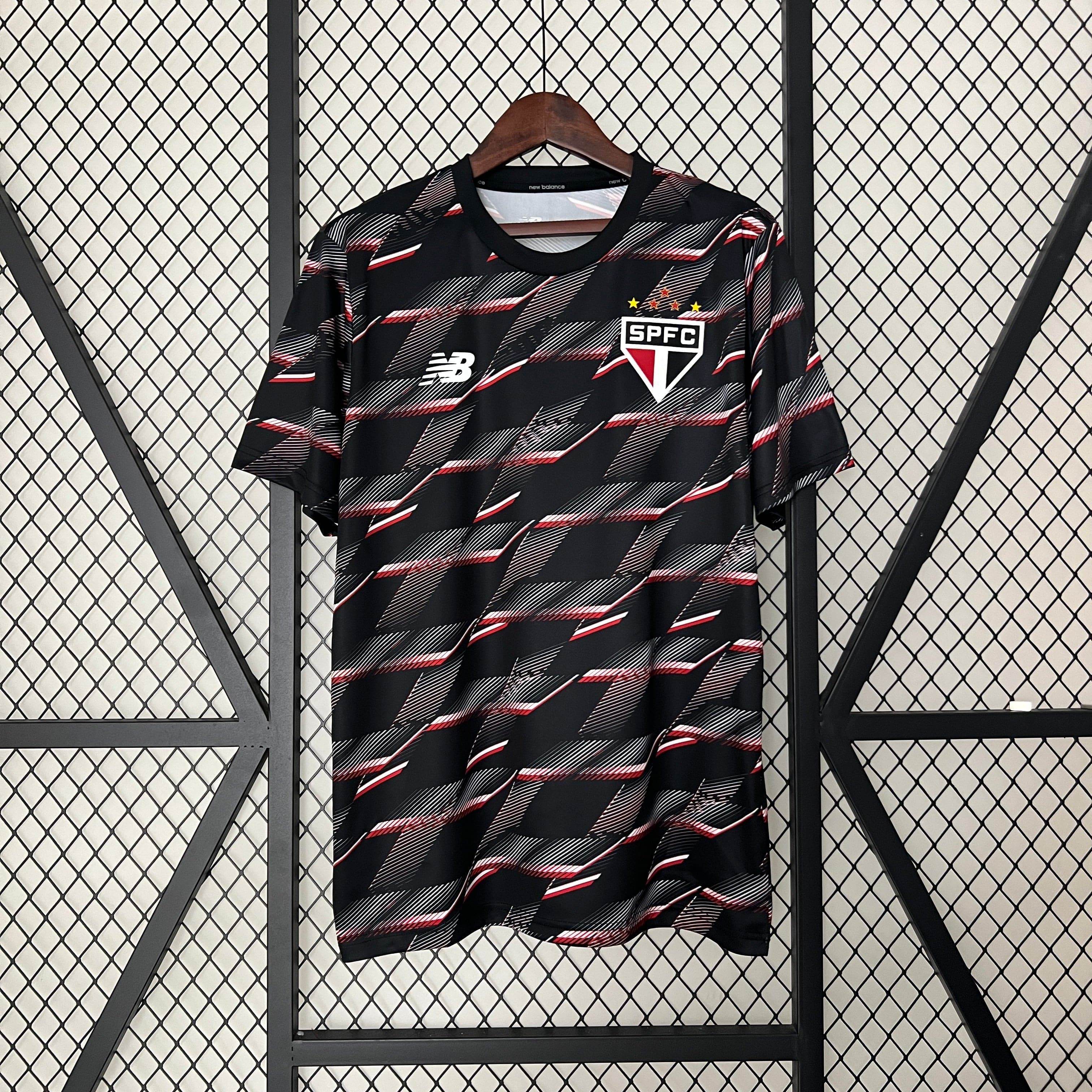CAMISETA SÃO PAULO CALENTAMIENTO I 24/25 HOMBRE (VERSIÓN FAN) - ZonaCamisetas