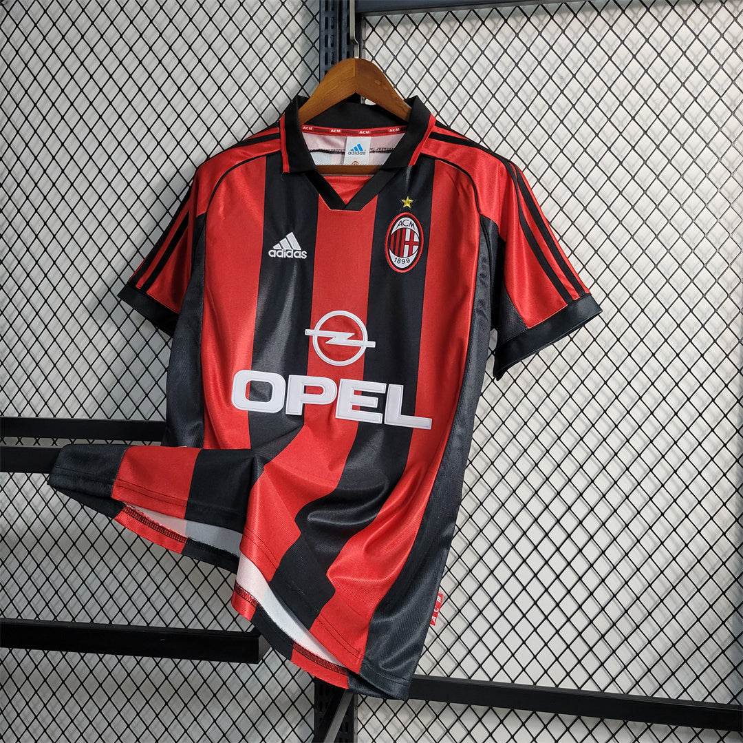 CAMISETA AC MILAN I 98/00 HOMBRE (RETRO) - ZonaCamisetas