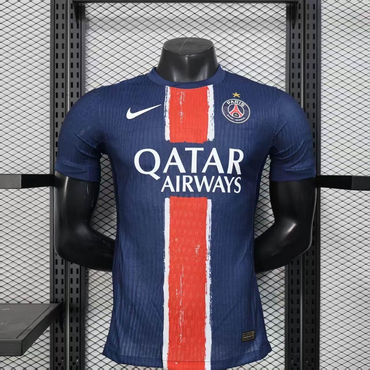 CAMISETA PSG l 24/25 HOMBRE (VERSIÓN JUGADOR) MANGA LARGA - ZonaCamisetas