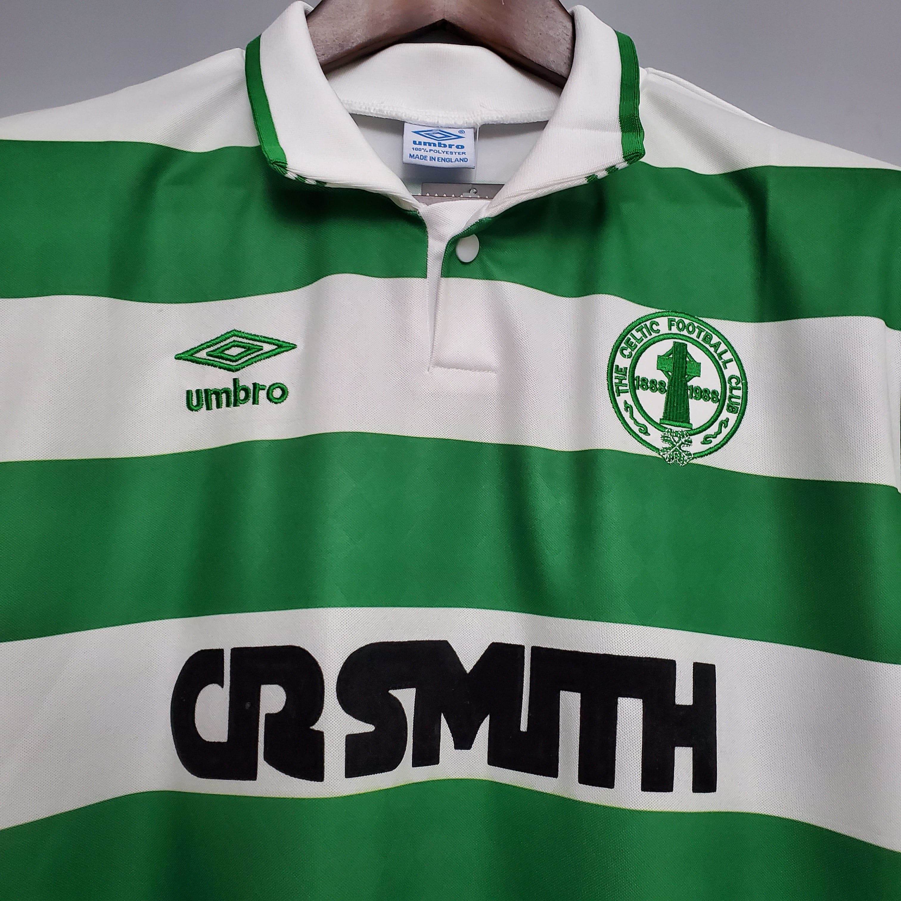 CAMISETA CELTIC I 87/89 HOMBRE (RETRO) - ZonaCamisetas