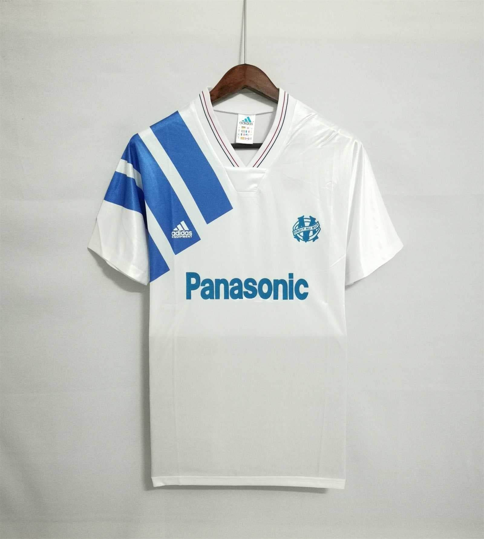 CAMISETA OLYMPIQUE MARSEILLE 91/92 HOMBRE (RETRO) - ZonaCamisetas