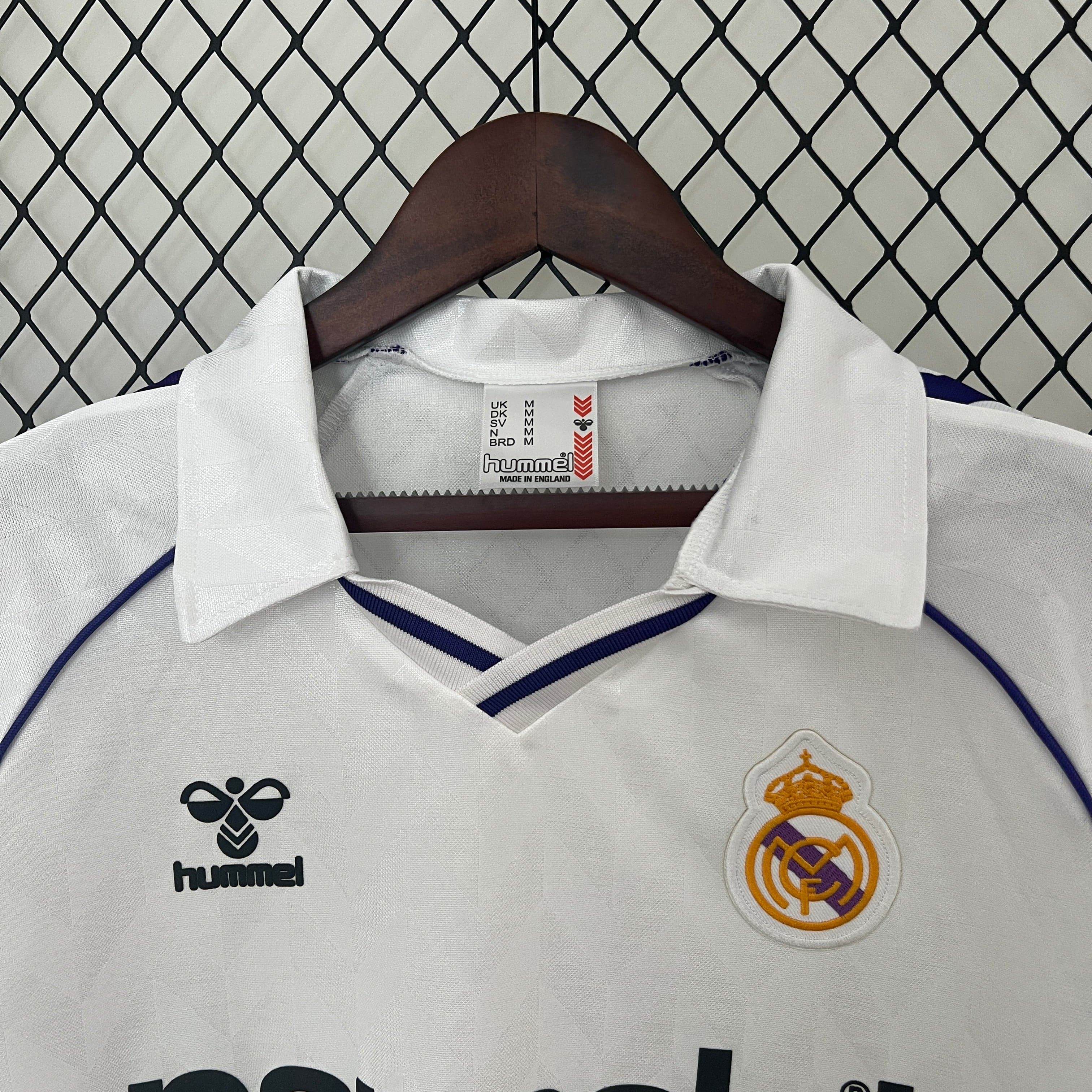 CAMISETA REAL MADRID I 1988 HOMBRE (RETRO) - ZonaCamisetas