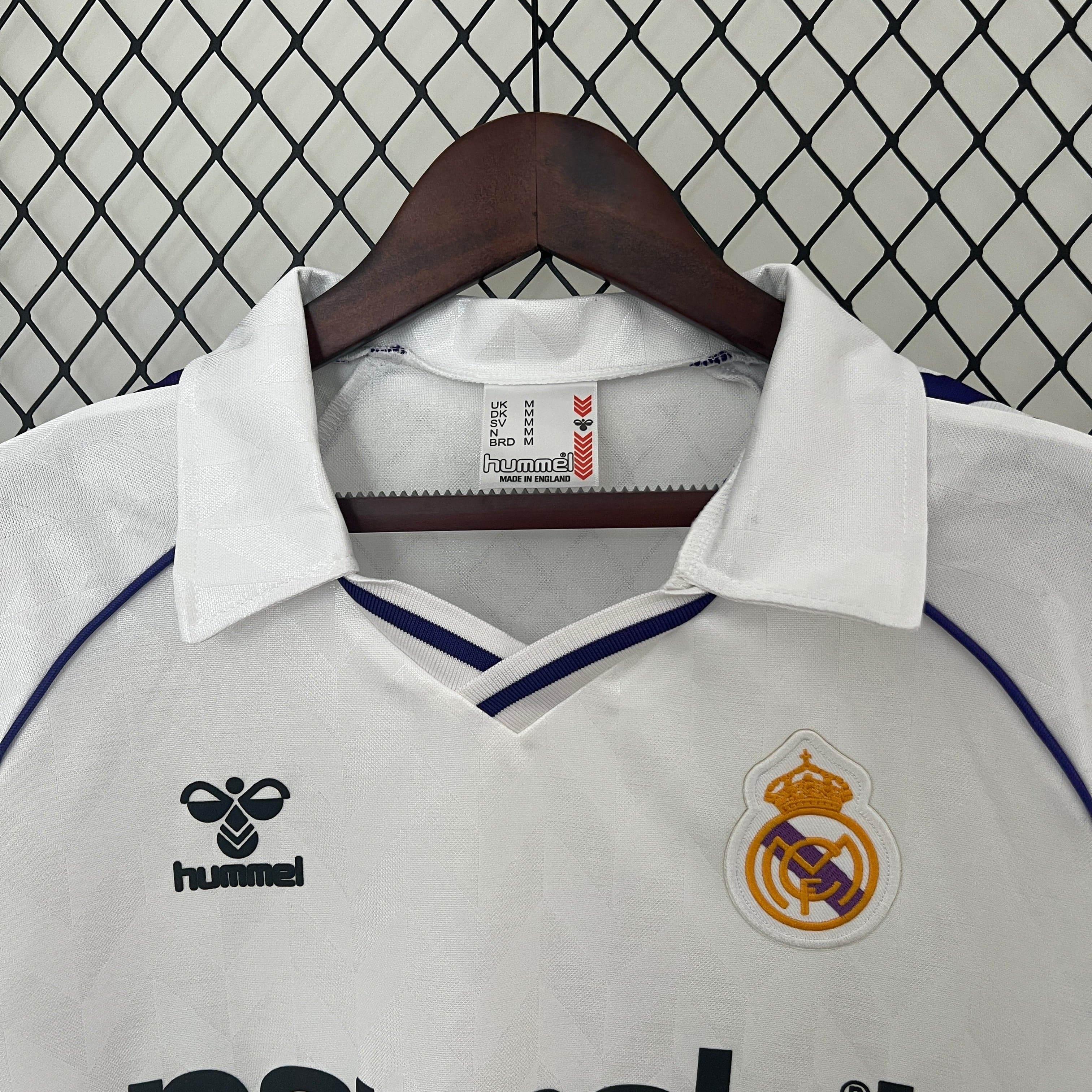 CAMISETA REAL MADRID I 1988 HOMBRE (RETRO) - Zona Camisetas