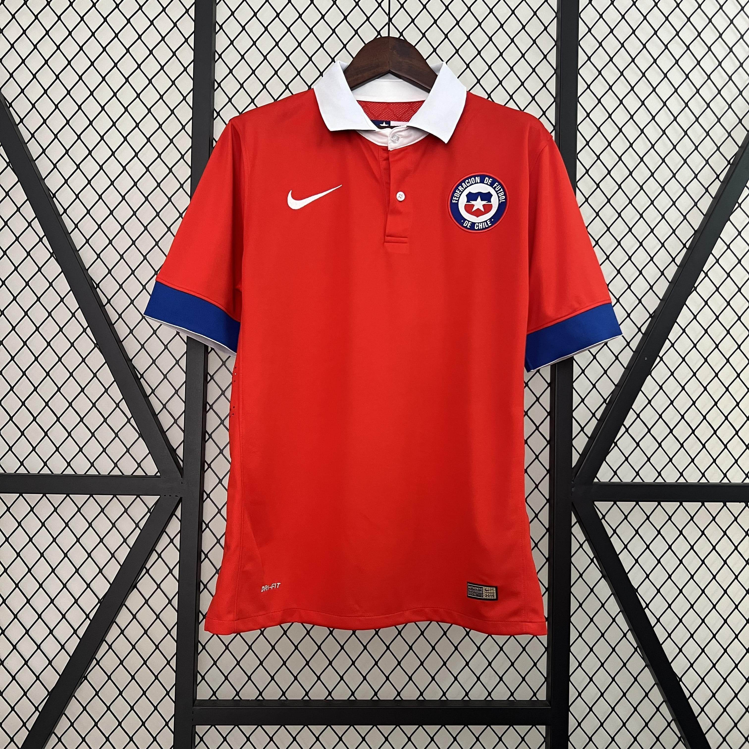 CAMISETA CHILE I 15/16 HOMBRE (RETRO) - ZonaCamisetas