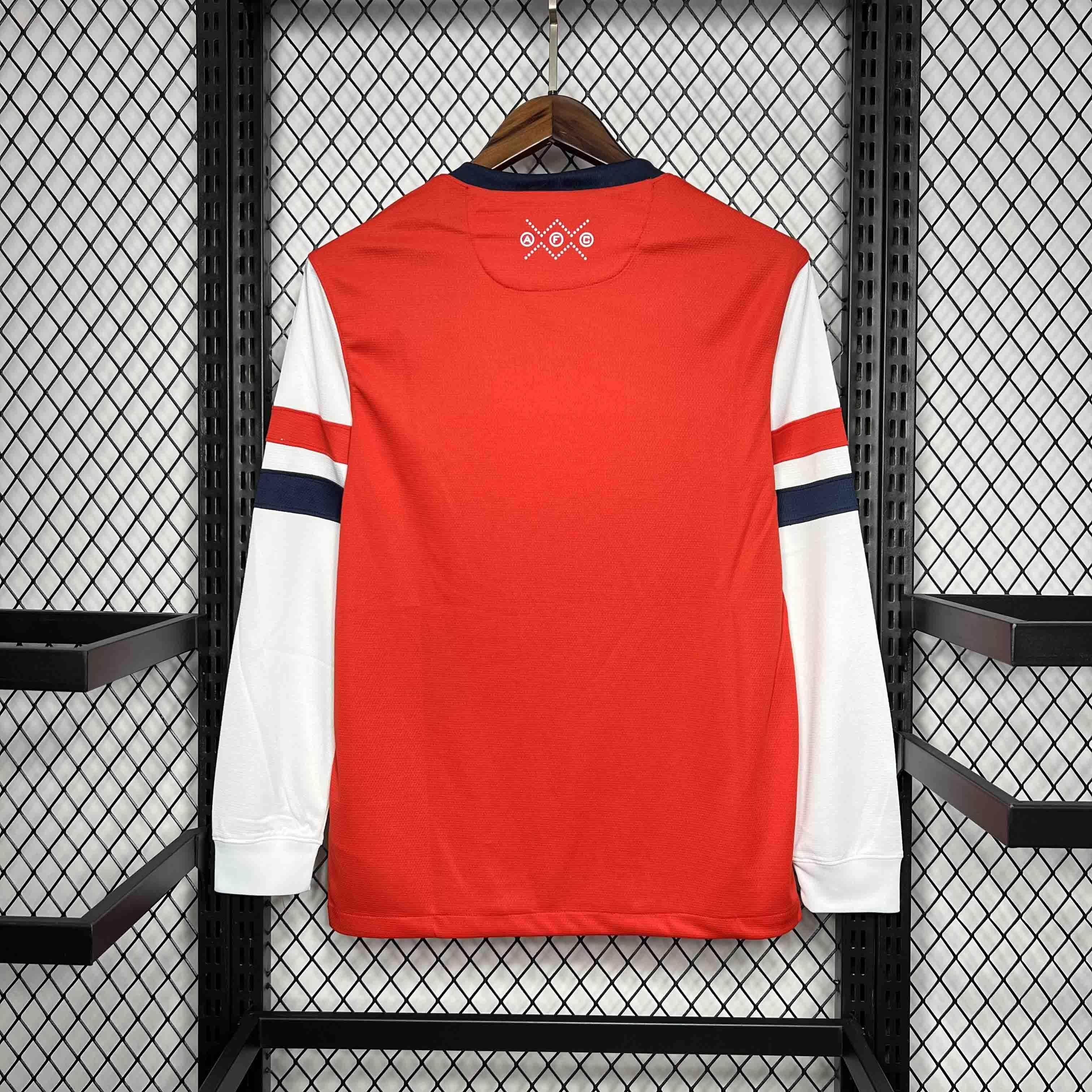 CAMISETA ARSENAL I 12/13 HOMBRE (RETRO) MANGA LARGA - ZonaCamisetas
