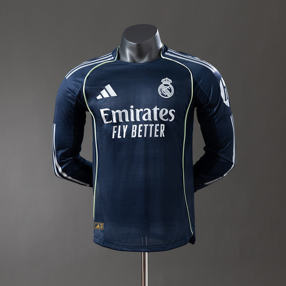 CAMISETA REAL MADRID ll 25/26 MANGA LARGA HOMBRE (VERSION JUGADOR)
