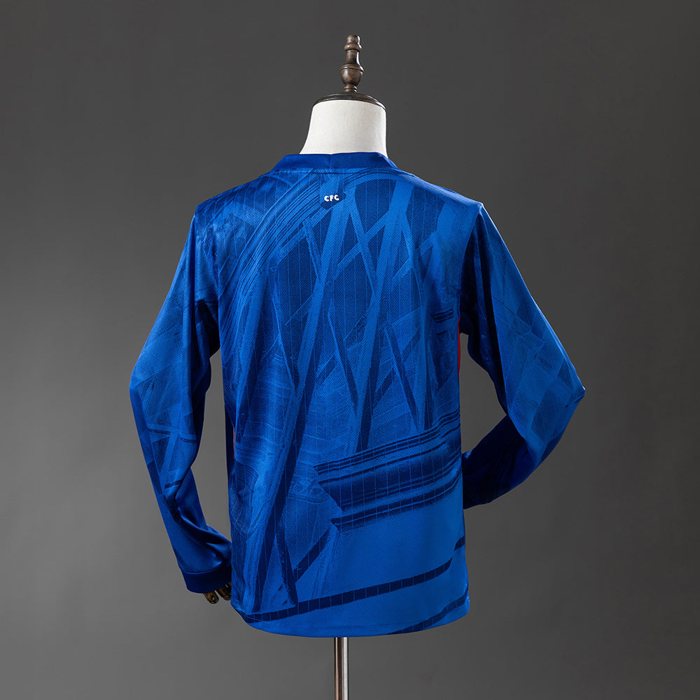 CAMISETA CHELSEA I 25/26 MANGA LARGA HOMBRE (VERSIÓN FAN)