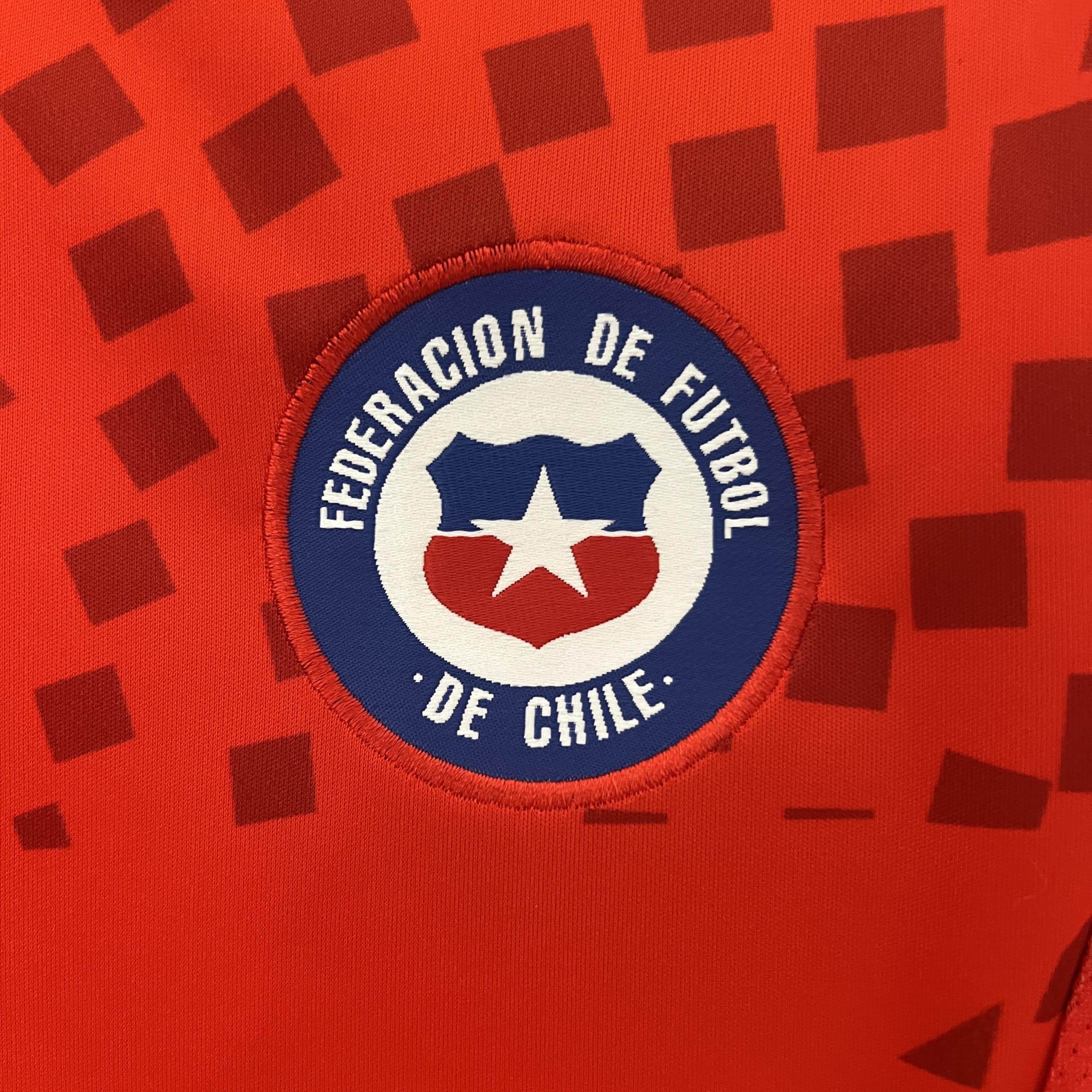 CAMISETA CHILE I 2024 MUJER (VERSIÓN FAN) - ZonaCamisetas