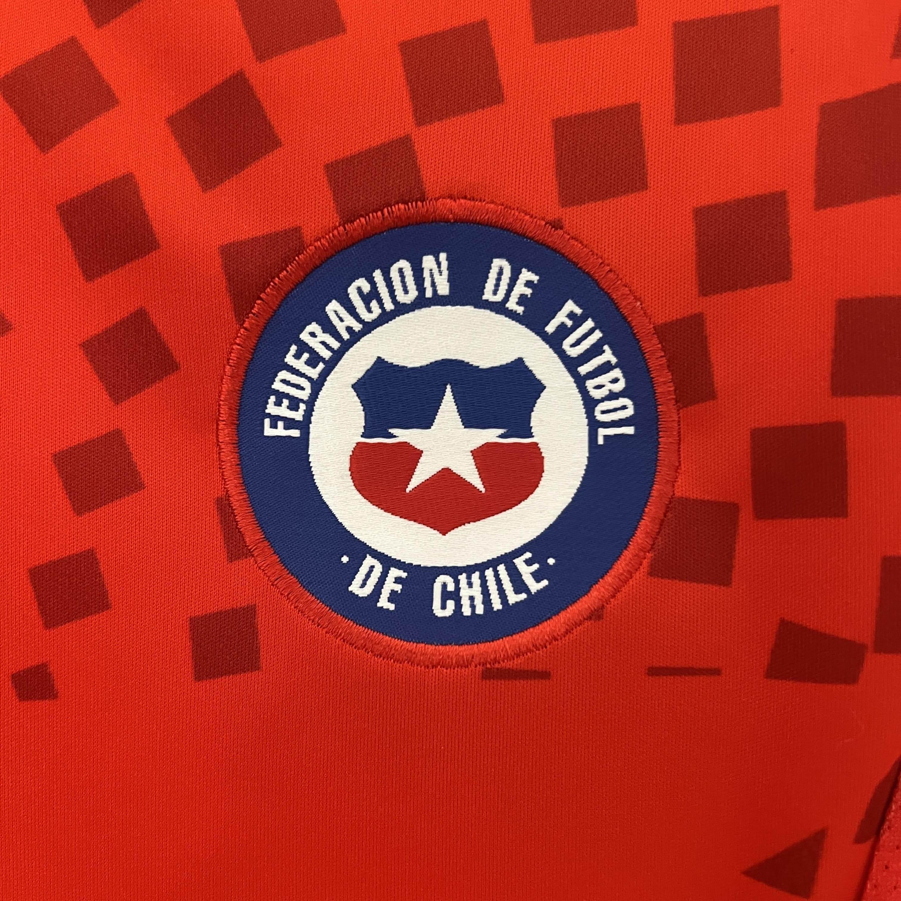 CAMISETA CHILE I 2024 MUJER (VERSIÓN FAN) - ZonaCamisetas