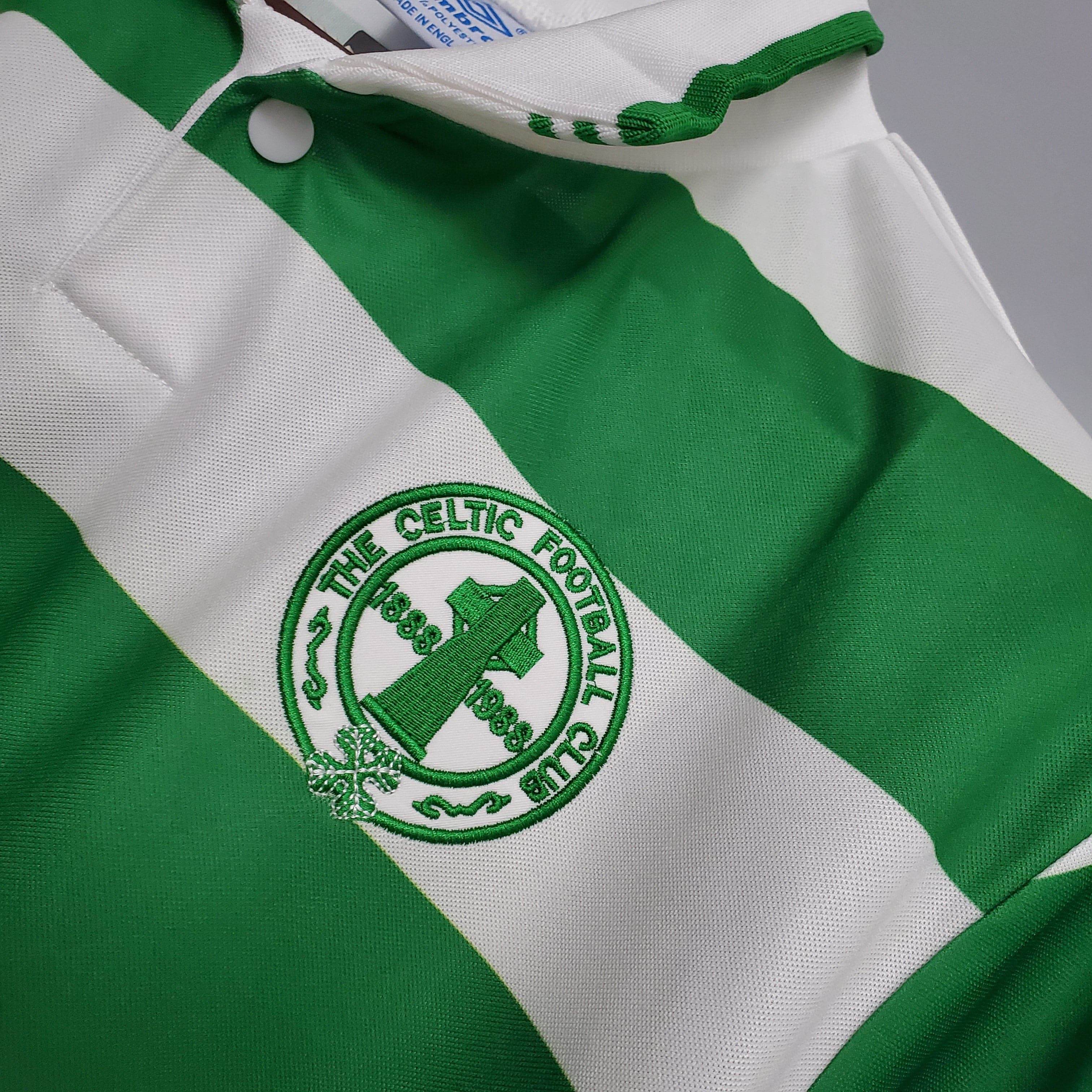 CAMISETA CELTIC I 87/89 HOMBRE (RETRO) - ZonaCamisetas