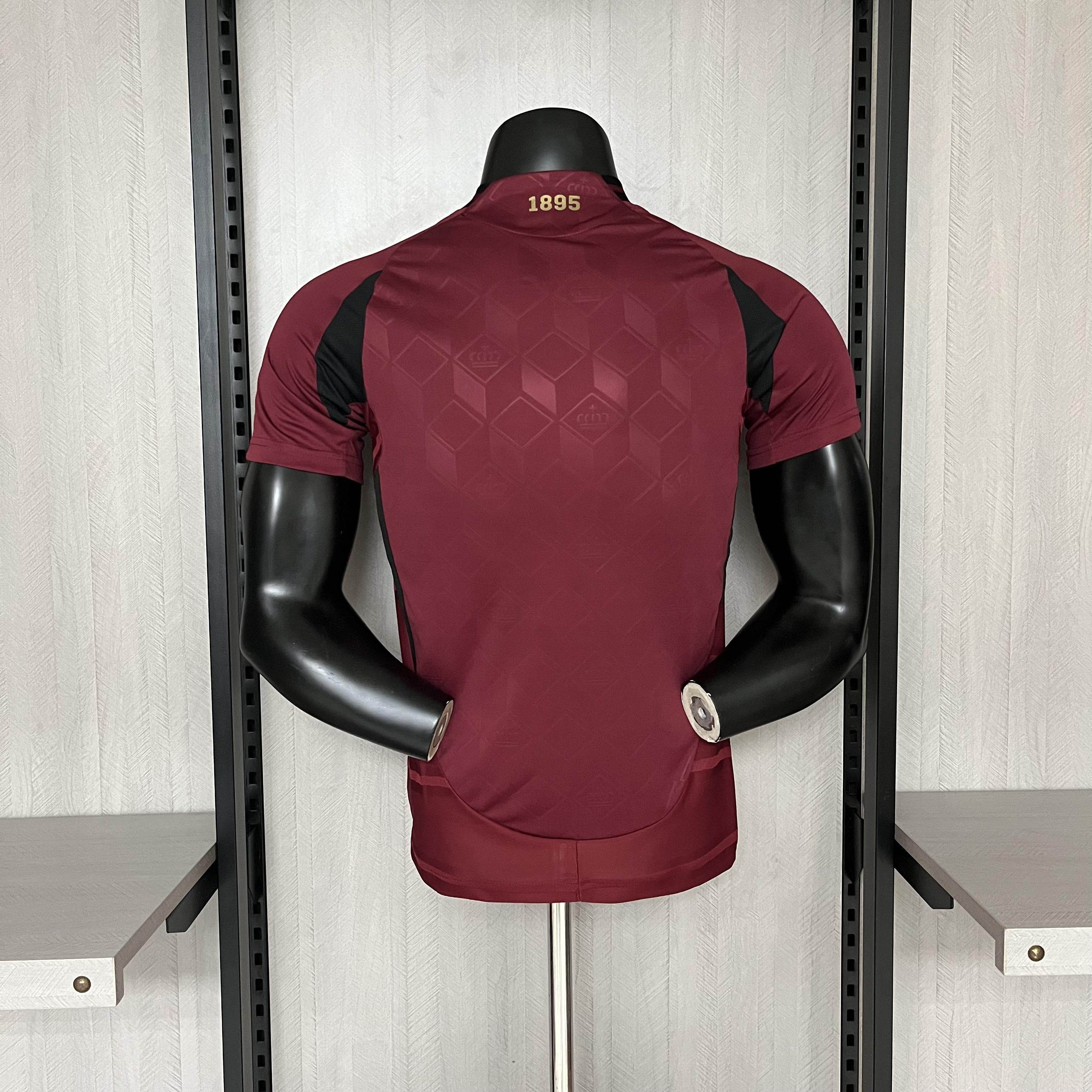 CAMISETA BELGICA I EURO 2024 HOMBRE (VERSION JUGADOR) - ZonaCamisetas