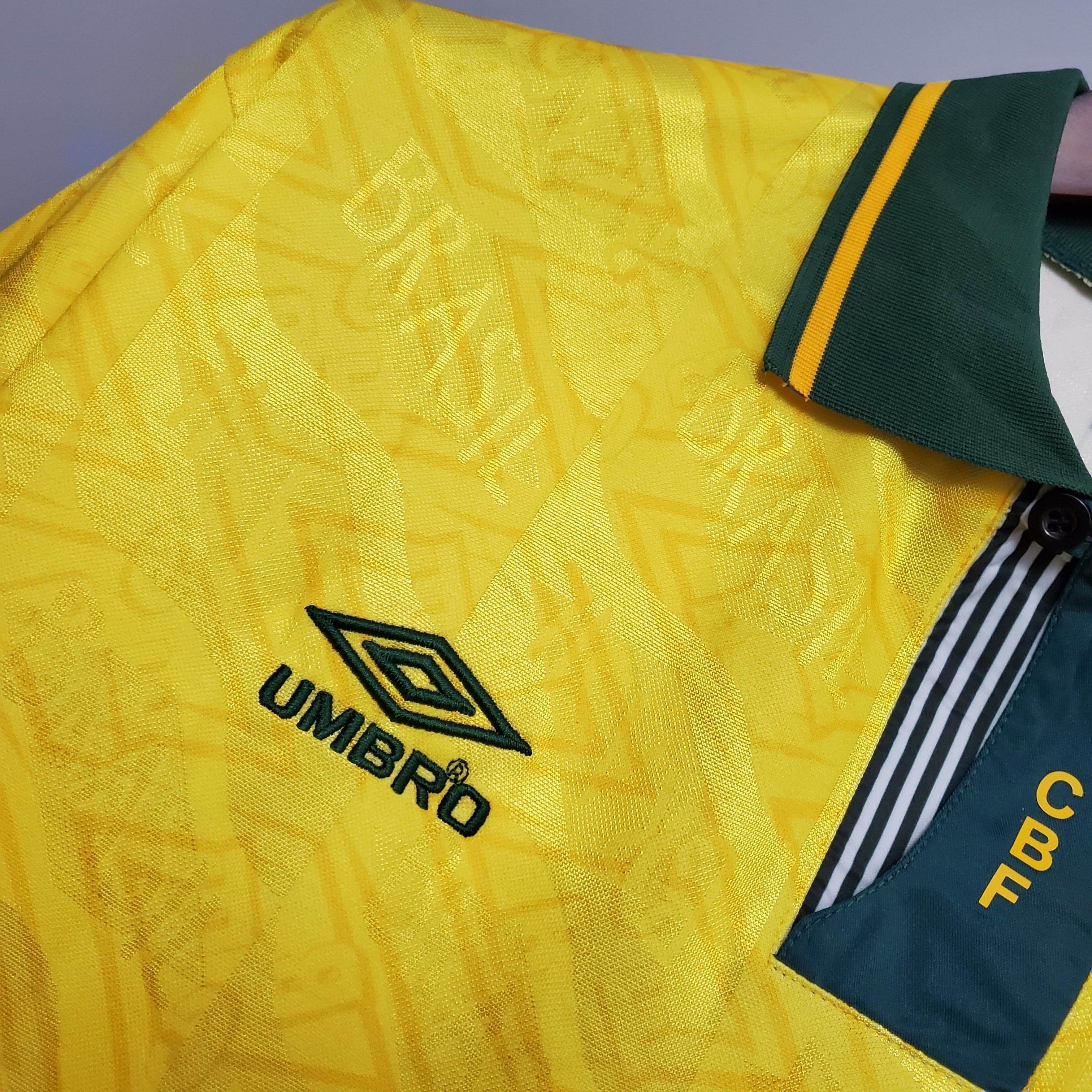 CAMISETA BRASIL I 91/93 HOMBRE (RETRO) - ZonaCamisetas