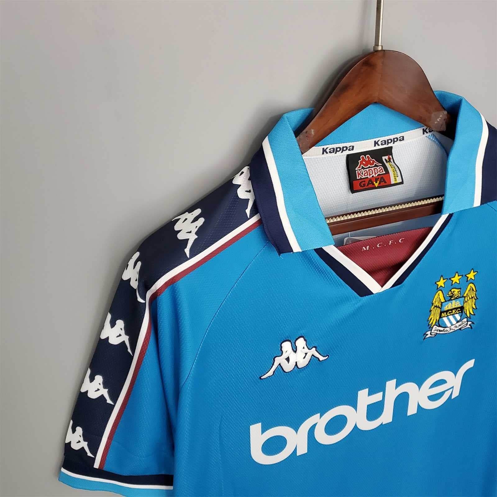 CAMISETA MANCHESTER CITY I 97/99 HOMBRE (RETRO) - ZonaCamisetas