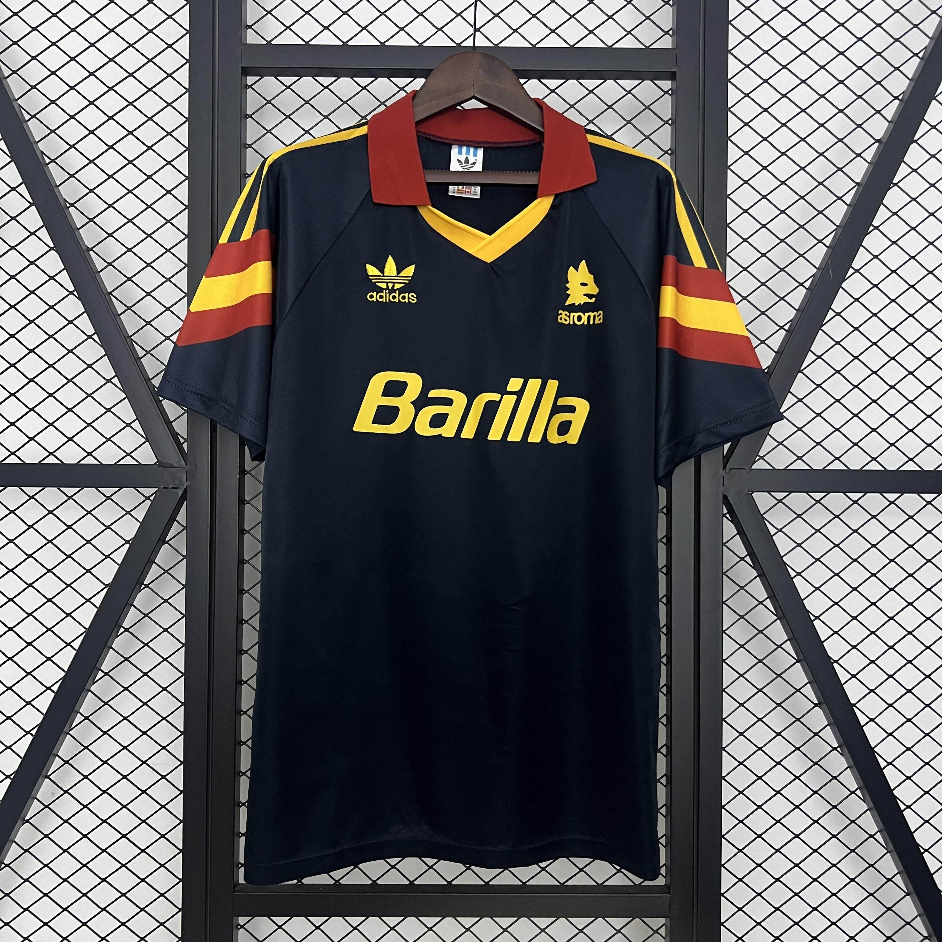 CAMISETA ROMA Ill 91/92 HOMBRE (RETRO) - ZonaCamisetas