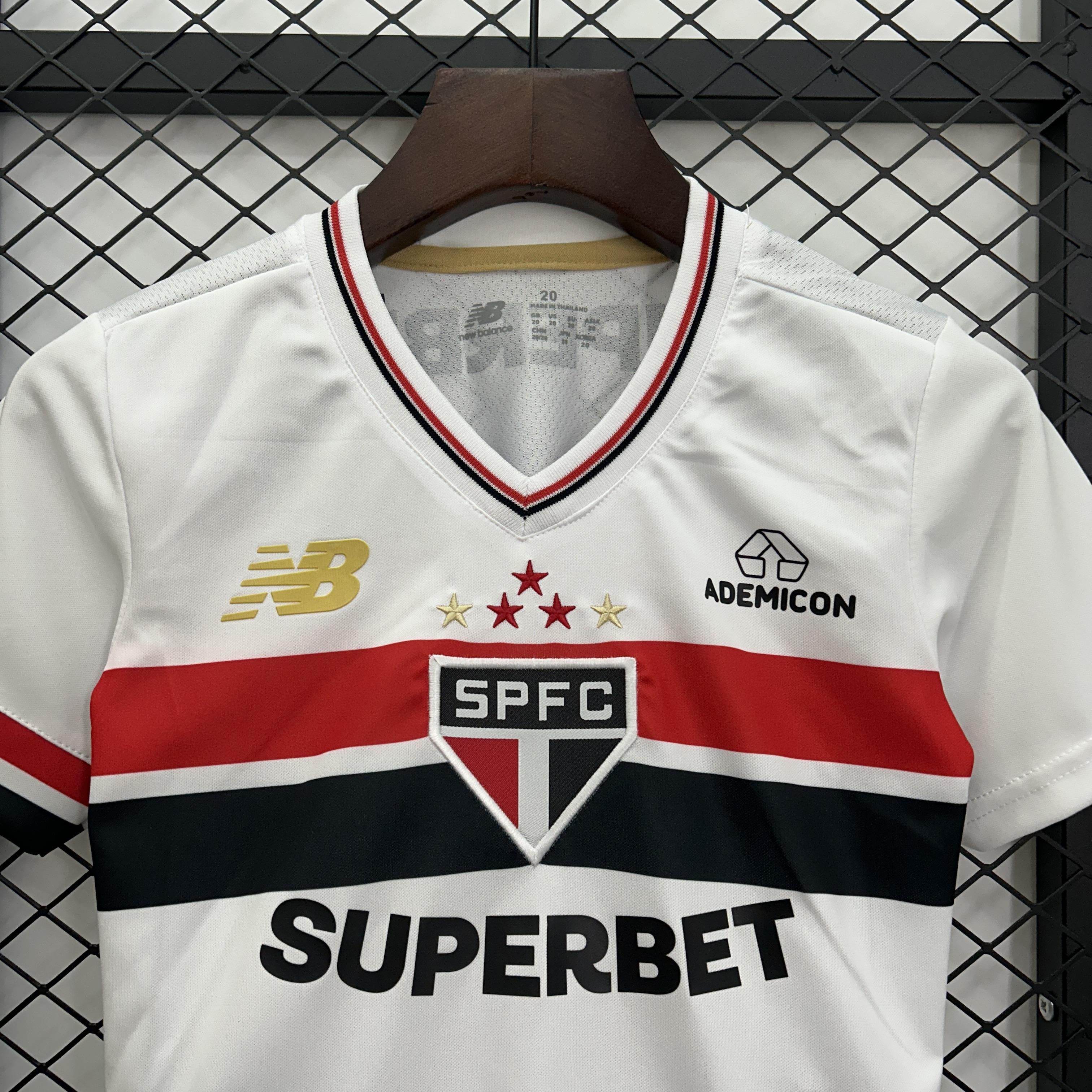 CAMISETA SAO PAULO l 25/26 CONJUNTO INFANTIL - ZonaCamisetas