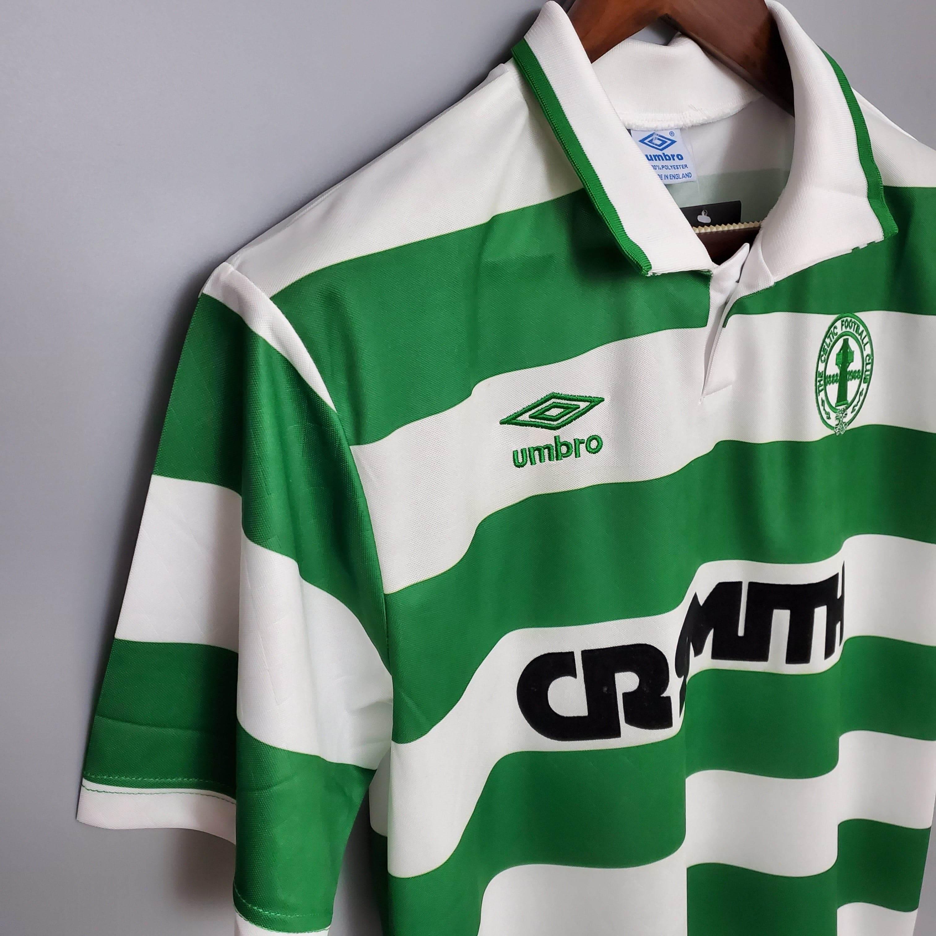CAMISETA CELTIC I 87/89 HOMBRE (RETRO) - ZonaCamisetas