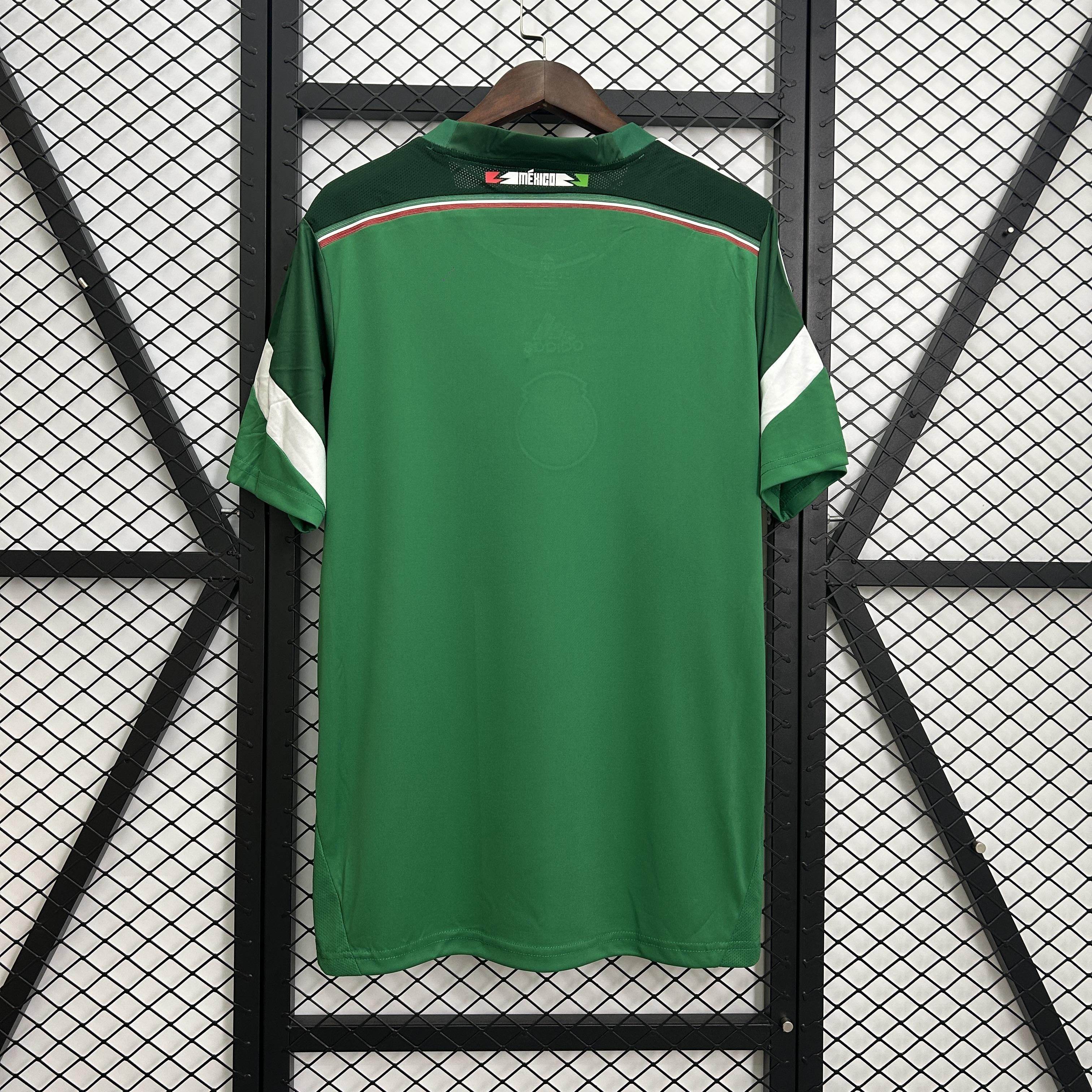 CAMISETA MEXICO I 2014 HOMBRE (RETRO) - ZonaCamisetas