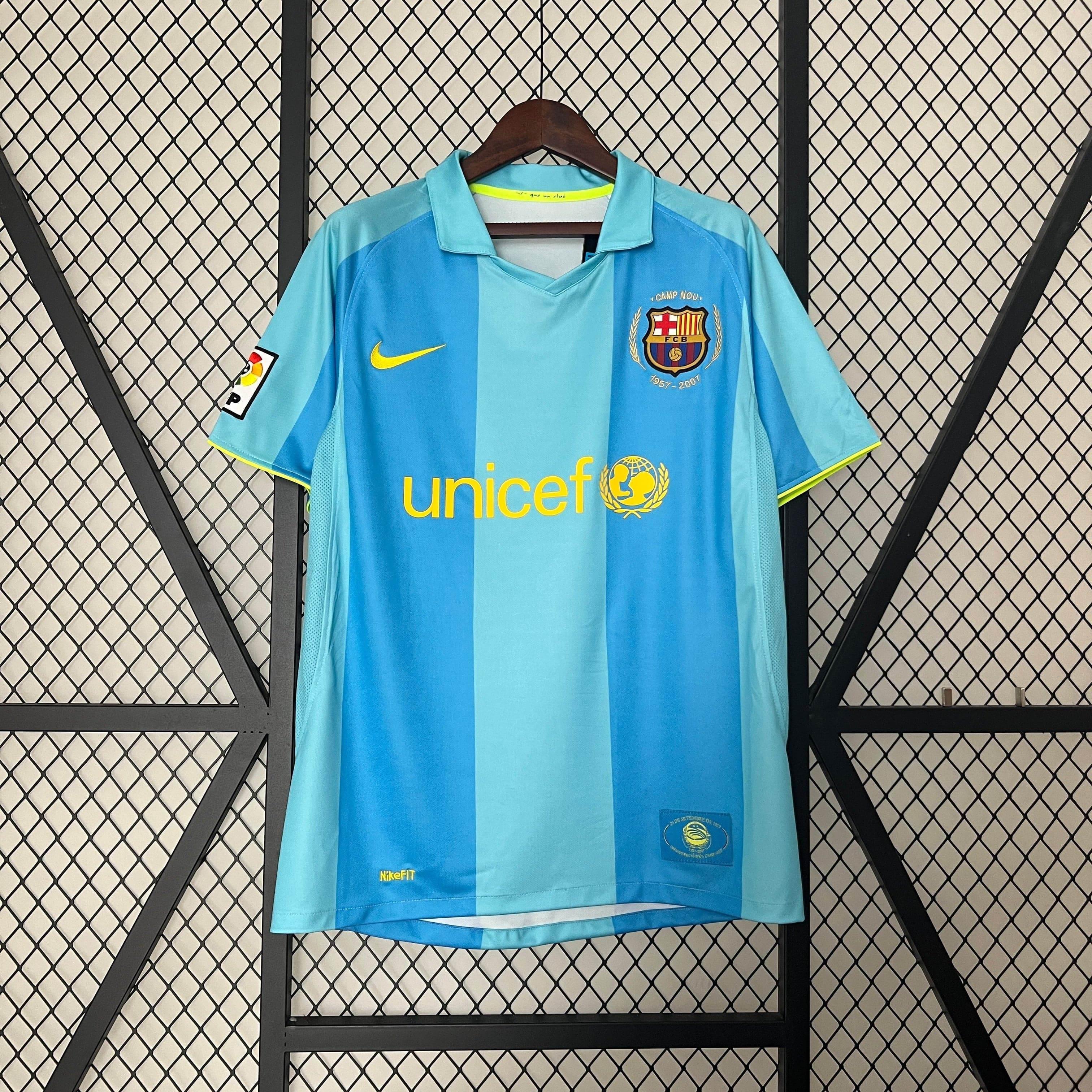 CAMISETA BARCELONA II 07/08 HOMBRE (RETRO) - ZonaCamisetas