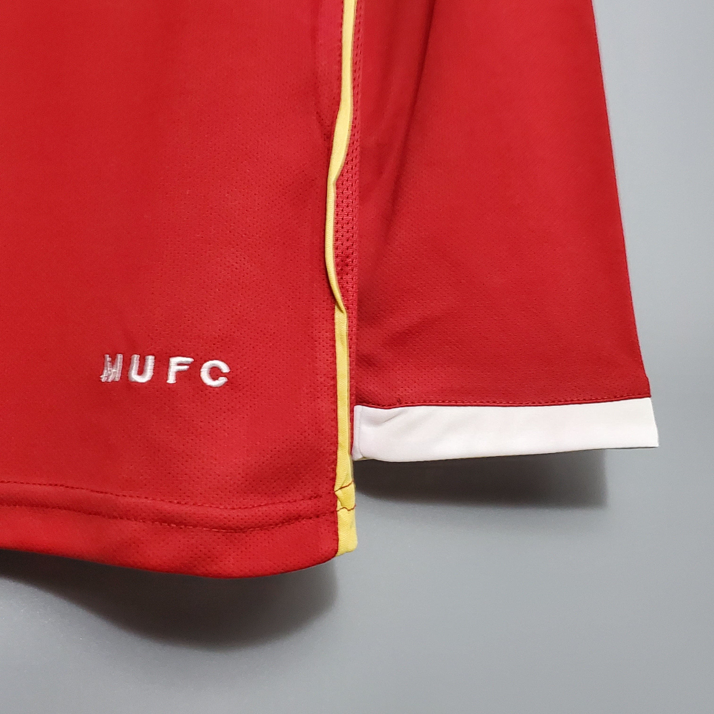 CAMISETA MANCHESTER UNITED I 06/07 HOMBRE (RETRO) MANGA LARGA
