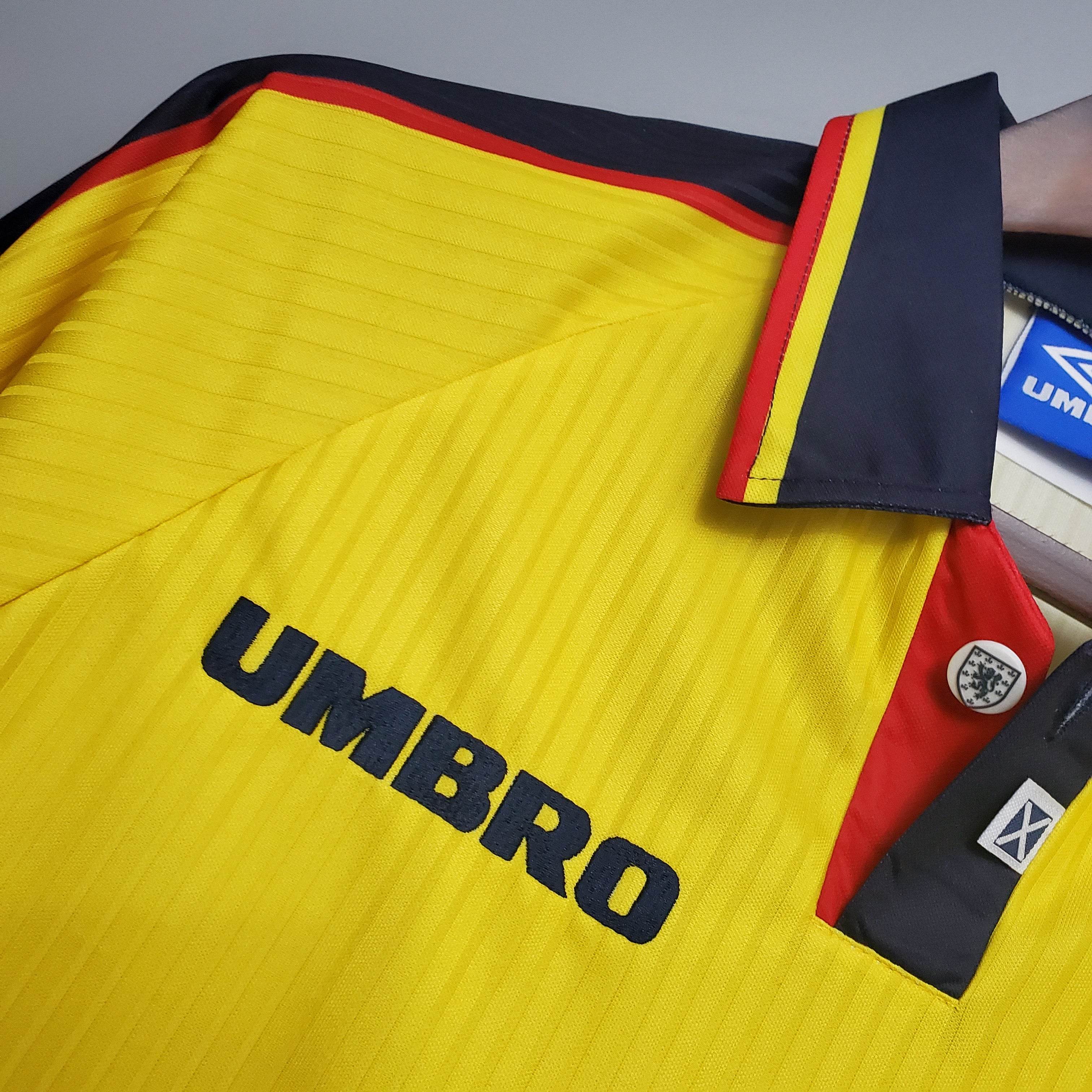 CAMISETA SCOTLAND 96/98 HOMBRE (RETRO) - ZonaCamisetas