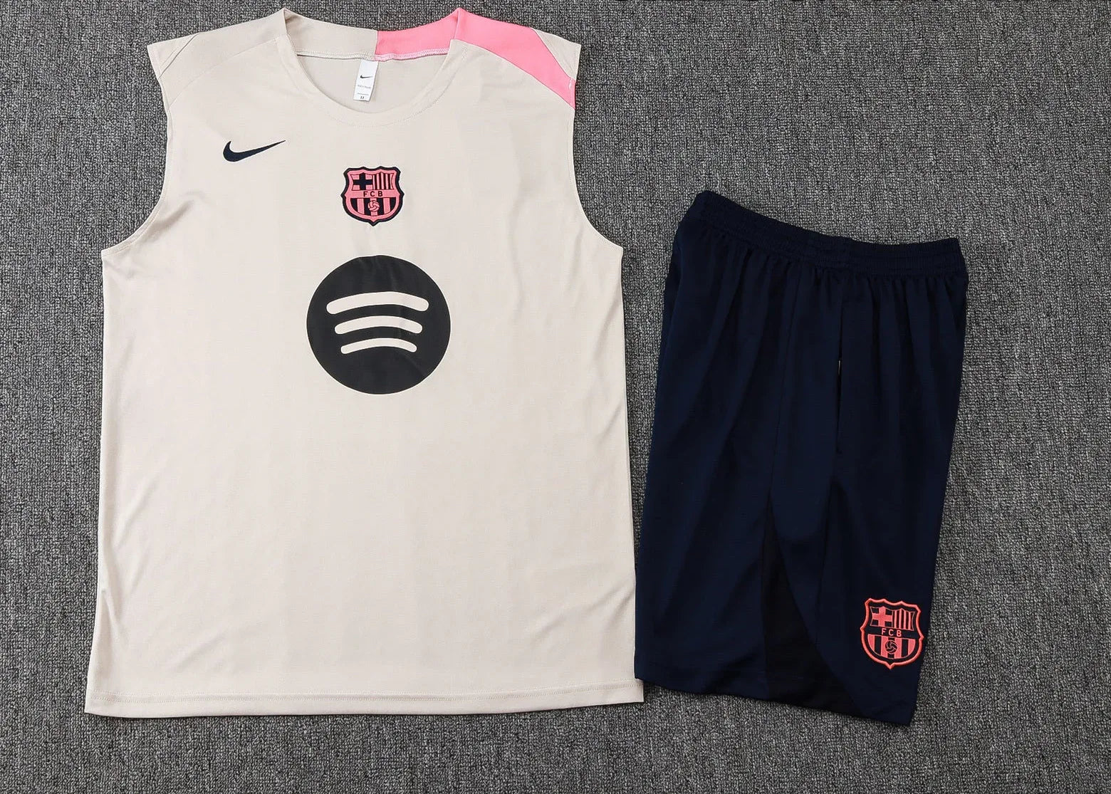 CONJUNTO SIN MANGAS BARCELONA ENTRENAMIENTO I 25/26 HOMBRE - ZonaCamisetas