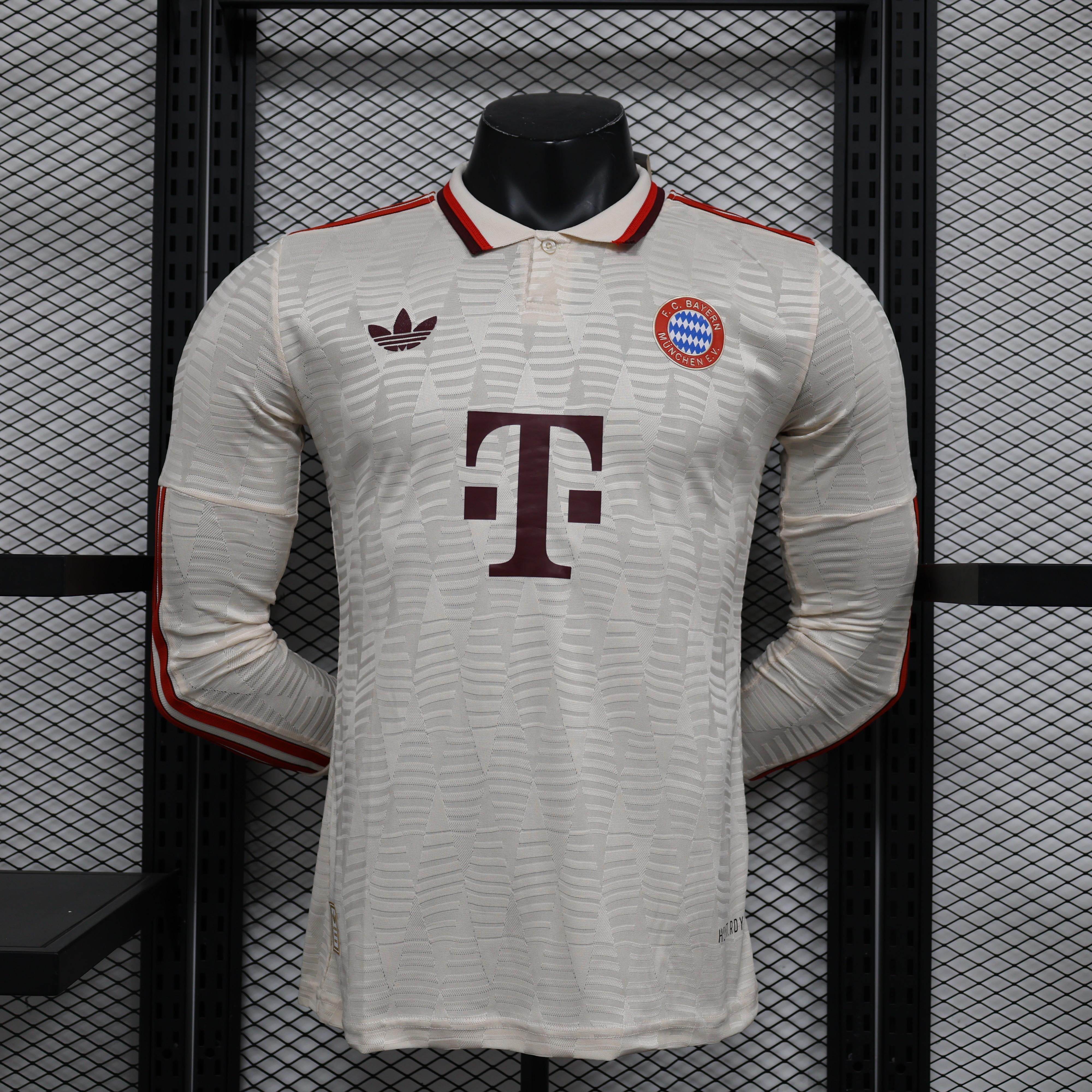 CAMISETA BAYERN DE MUNICH Il 24/25 MANGA LARGA HOMBRE (VERSIÓN JUGADOR) - ZonaCamisetas