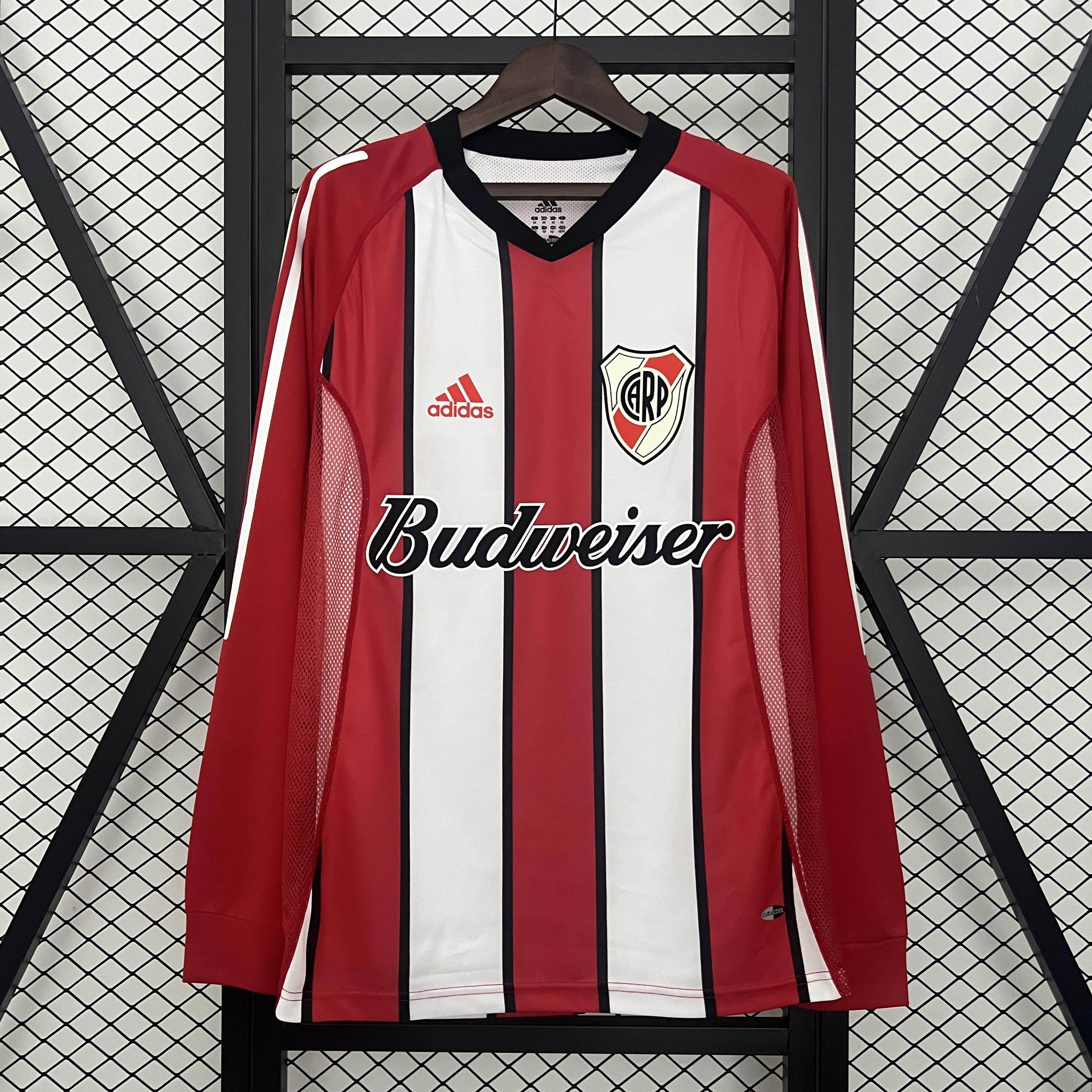 CAMISETA RIVER PLATE Il 03/04 HOMBRE (RETRO) MANGA LARGA - ZonaCamisetas