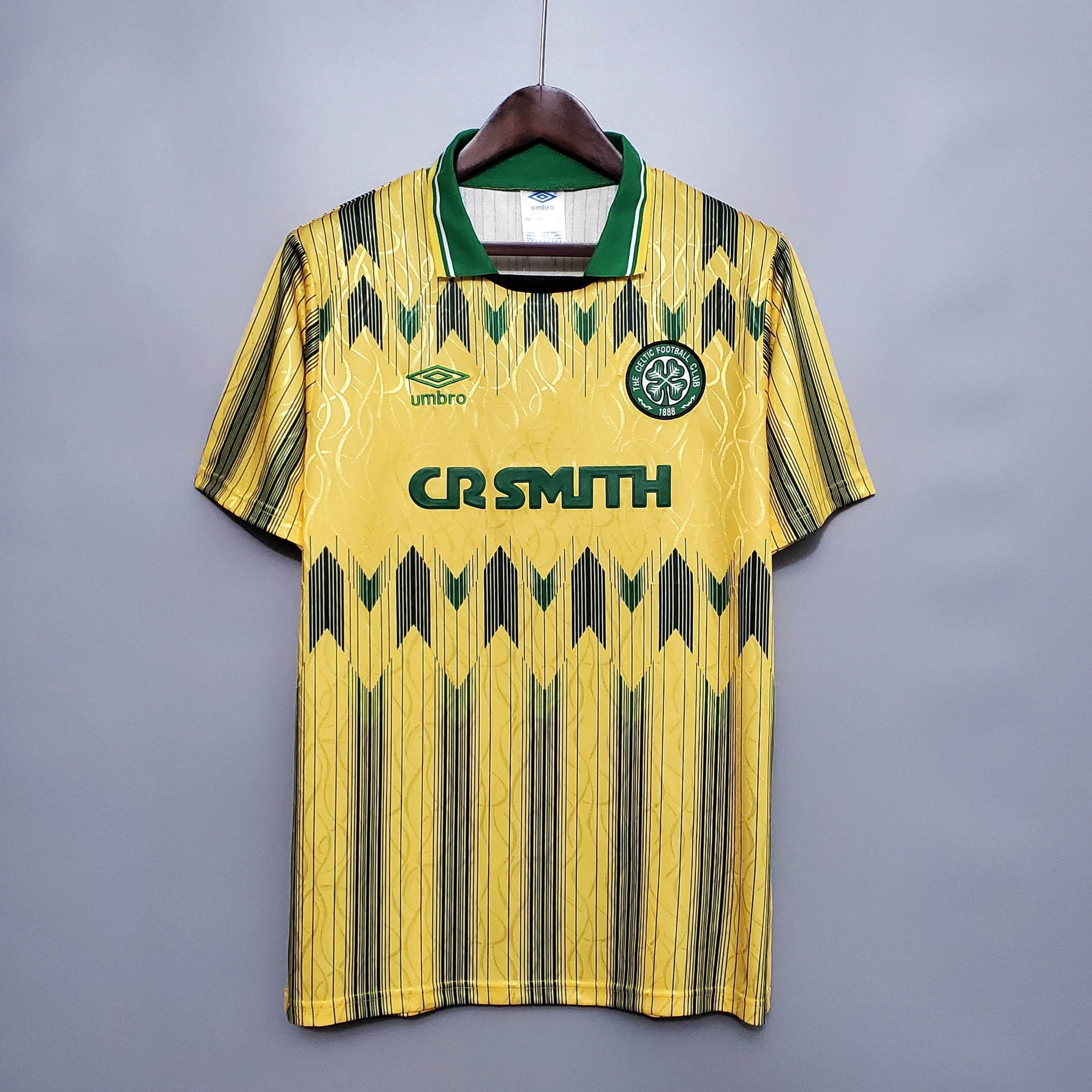 CAMISETA CELTIC II 91/92 HOMBRE (RETRO) - ZonaCamisetas