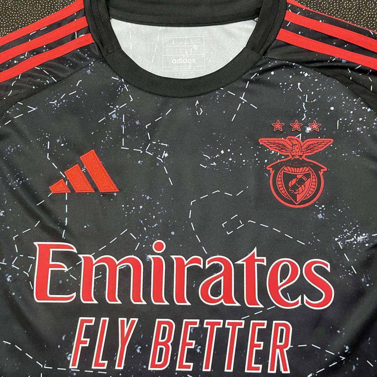 CAMISETA BENFICA ll 24/25 HOMBRE (VERSIÓN FAN) - ZonaCamisetas