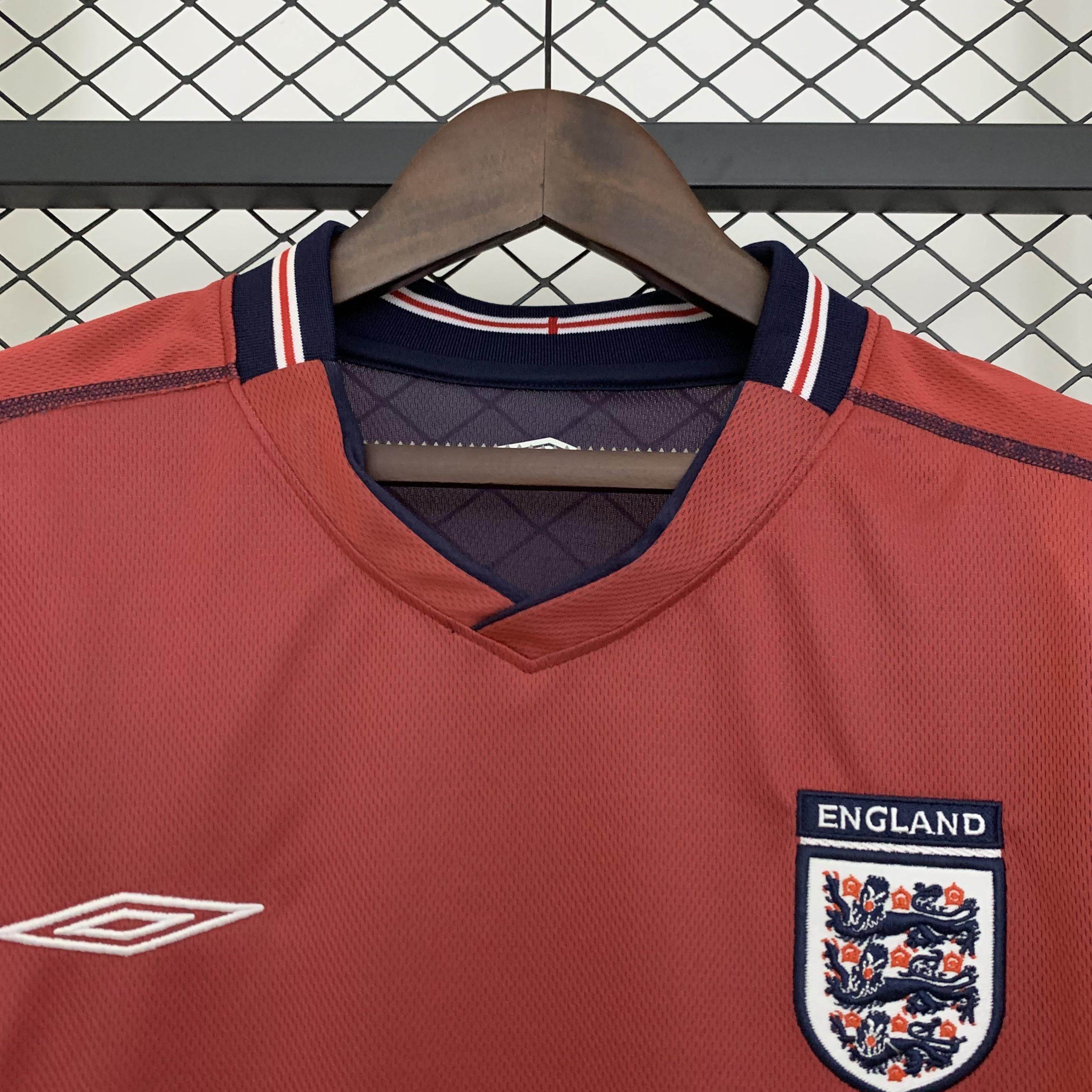 CAMISETA INGLATERRA lI 2002 HOMBRE (RETRO) - ZonaCamisetas