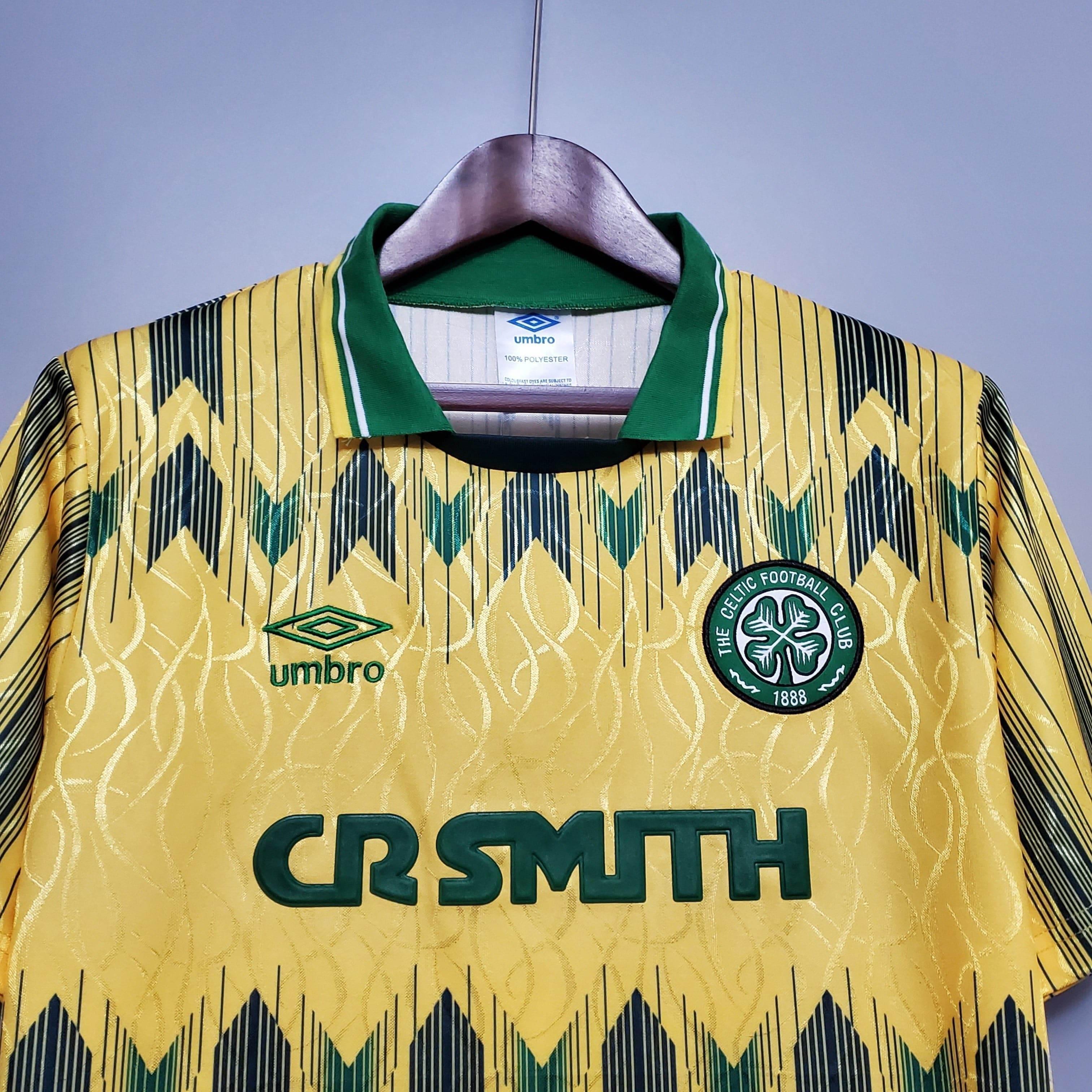 CAMISETA CELTIC II 91/92 HOMBRE (RETRO) - ZonaCamisetas