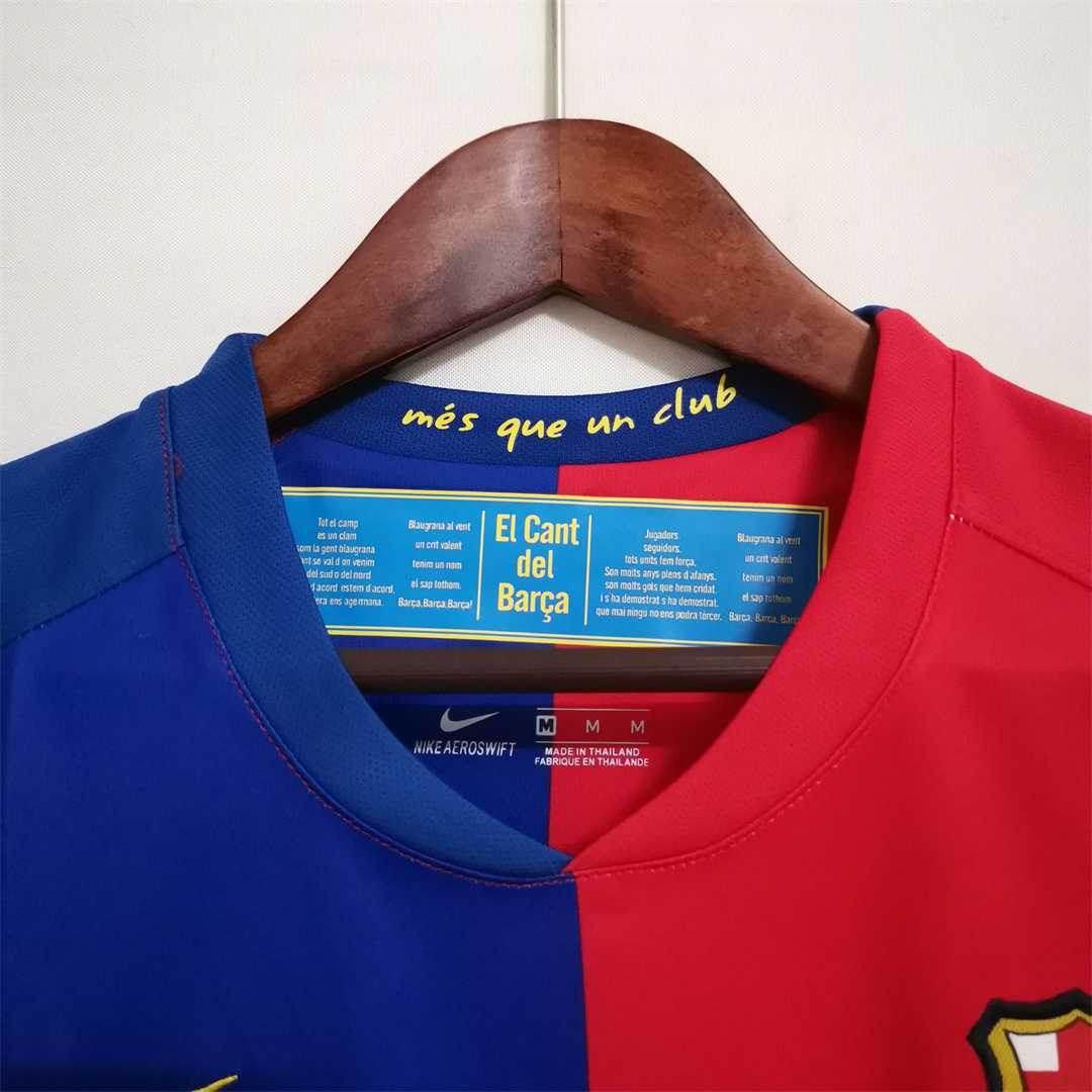 CAMISETA BARCELONA I 08/09 HOMBRE (RETRO) - ZonaCamisetas