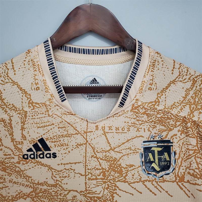 CAMISETA ARGENTINA EDICIÓN COMEMORATIVA I 2021 HOMBRE (RETRO) - ZonaCamisetas