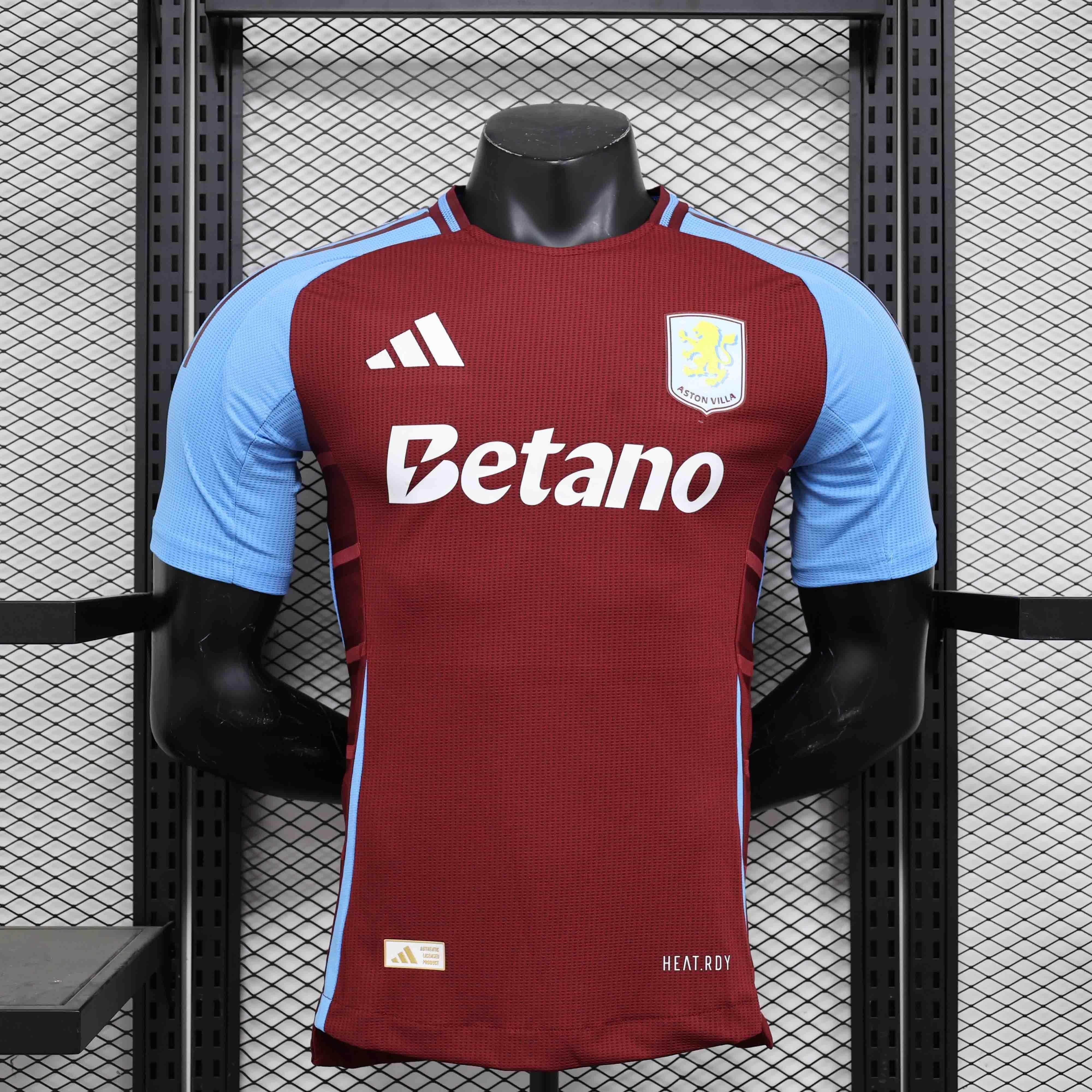 CAMISETA ASTON VILLA 24/25 HOMBRE (VERSIÓN JUGADOR) - ZonaCamisetas