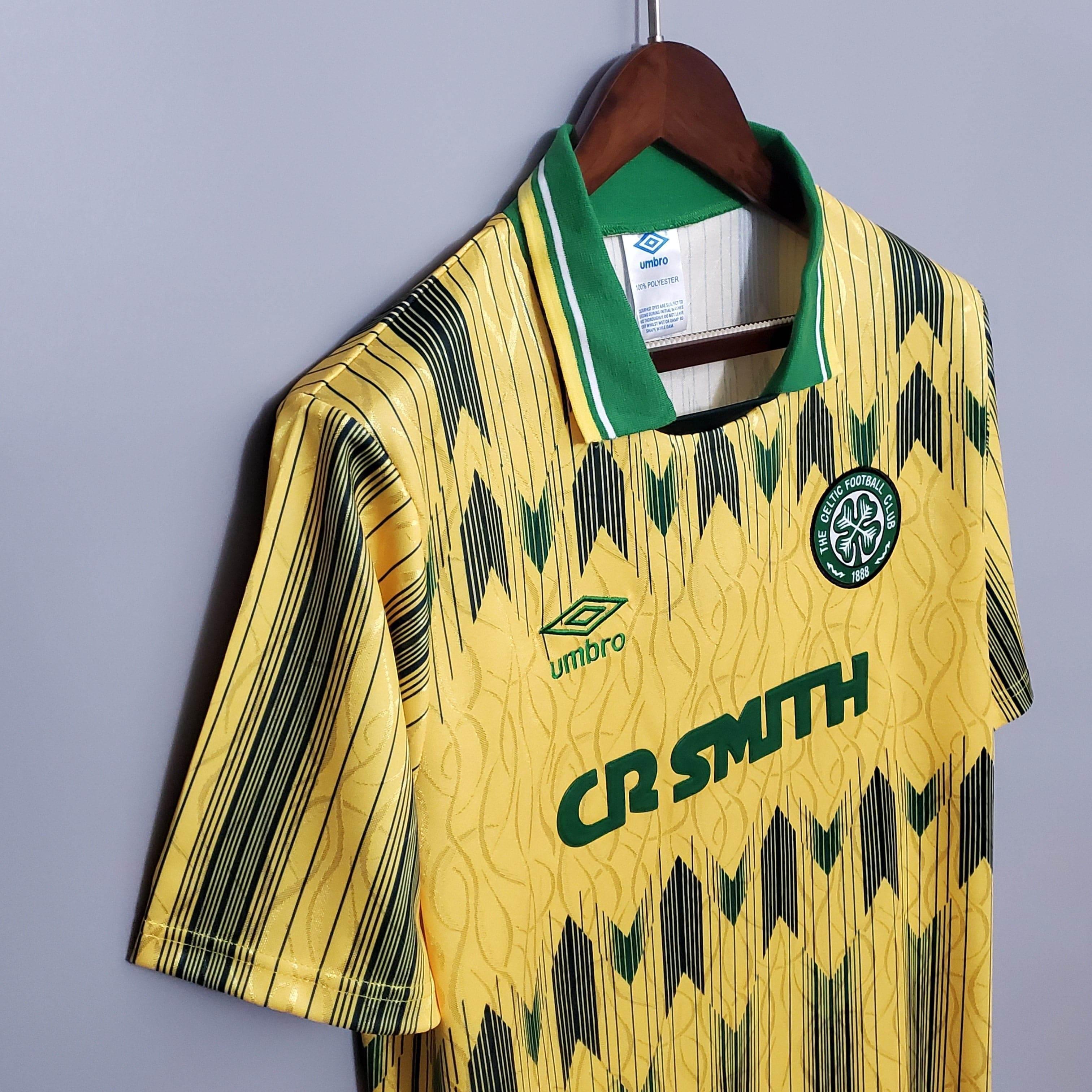 CAMISETA CELTIC II 91/92 HOMBRE (RETRO) - ZonaCamisetas
