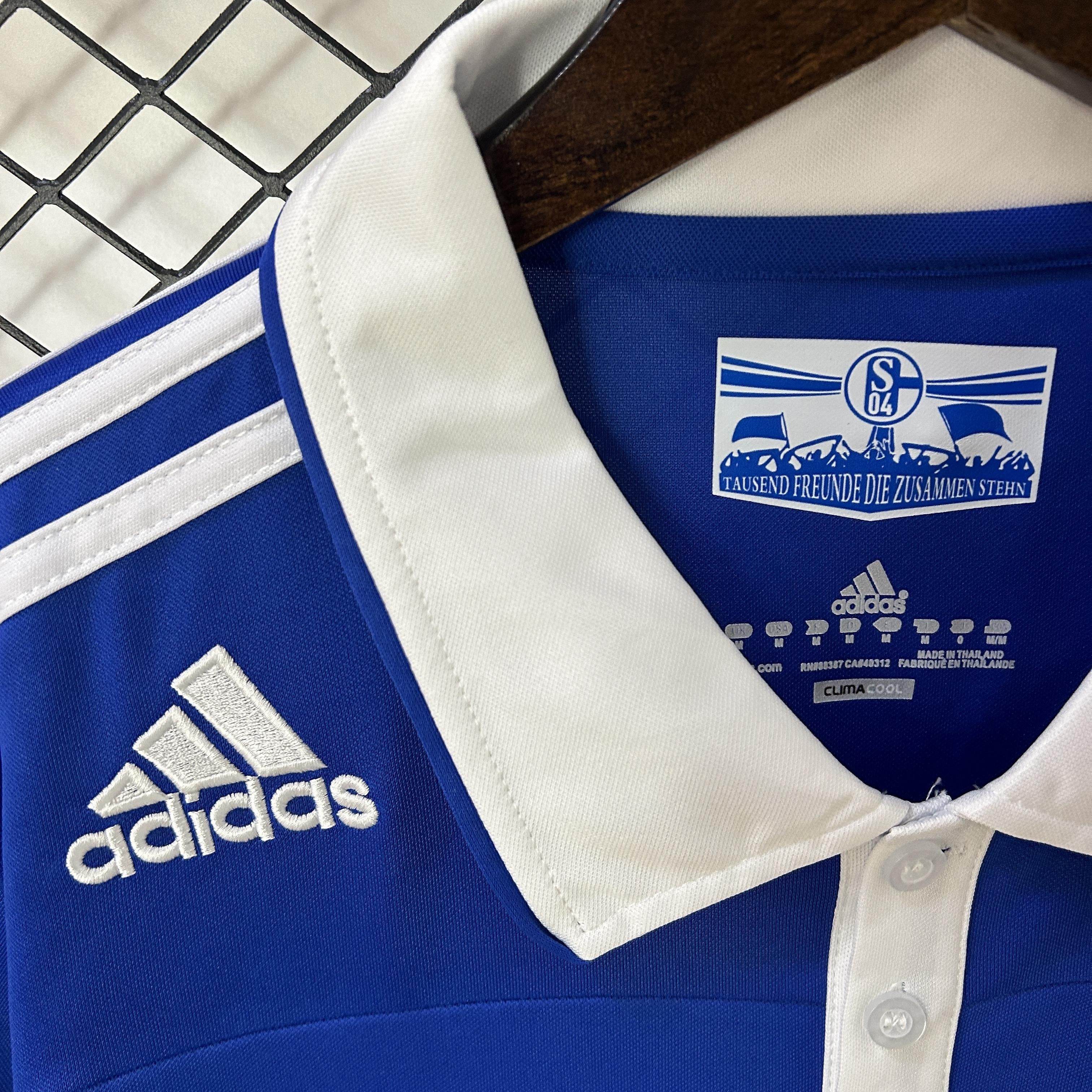 CAMISETA SCHALKE 04 I 10/11 HOMBRE (RETRO) - ZonaCamisetas