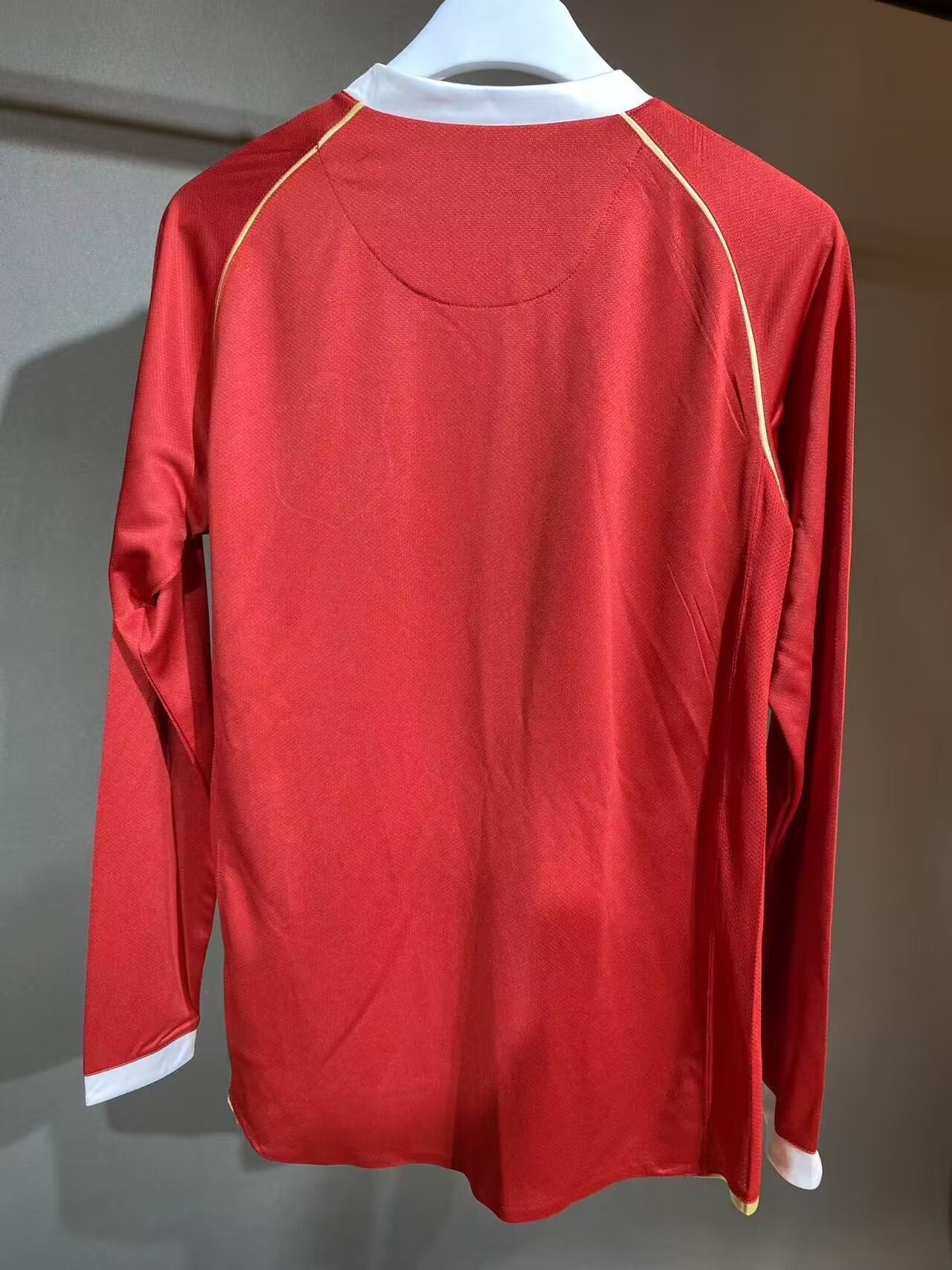 CAMISETA MANCHESTER UNITED I 06/07 HOMBRE (RETRO) MANGA LARGA