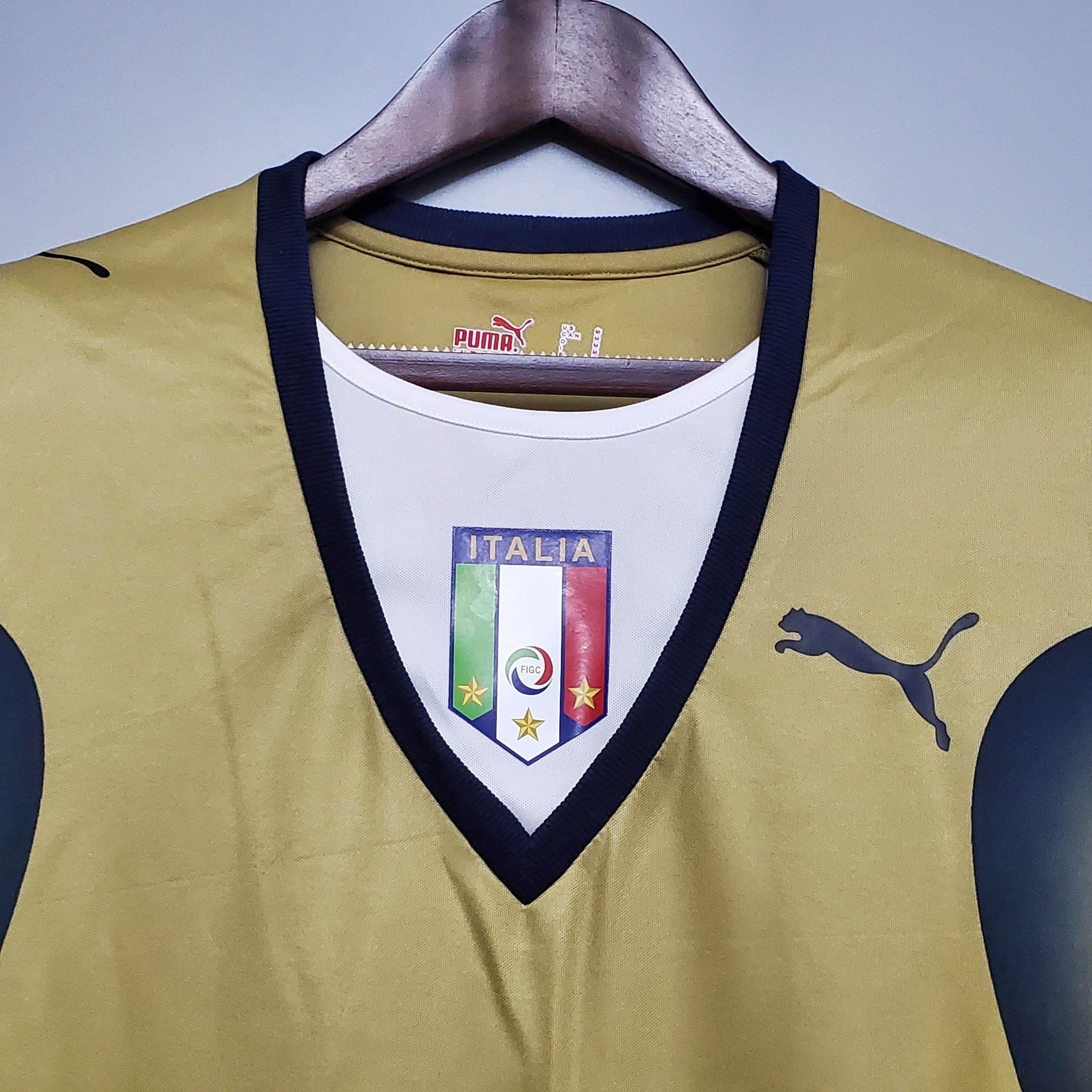 CAMISETA ITALIA IlI MUNDIAL 2006 PORTERO HOMBRE (RETRO) - ZonaCamisetas