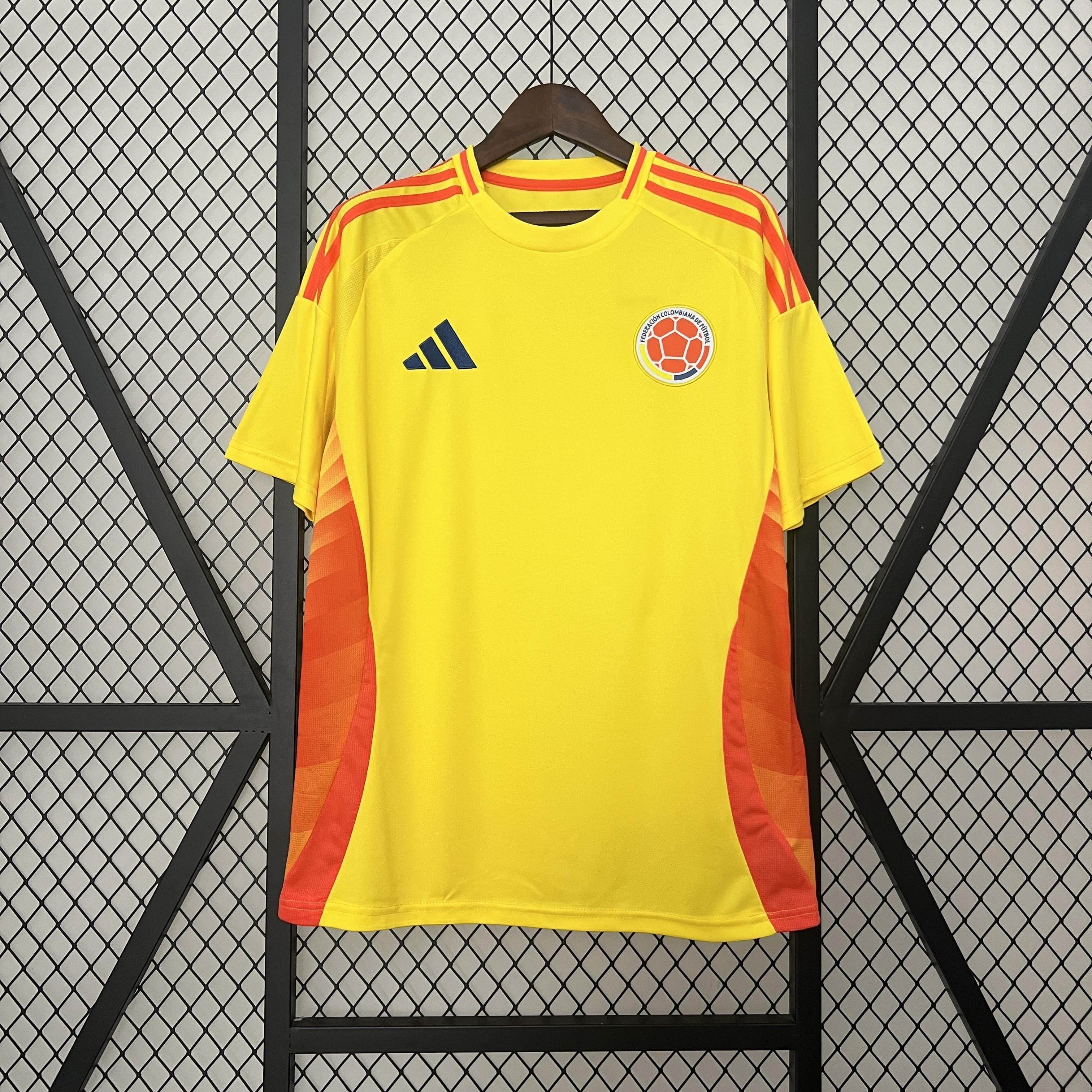 CAMISETA COLOMBIA I 2024 HOMBRE (VERSIÓN FAN) - ZonaCamisetas