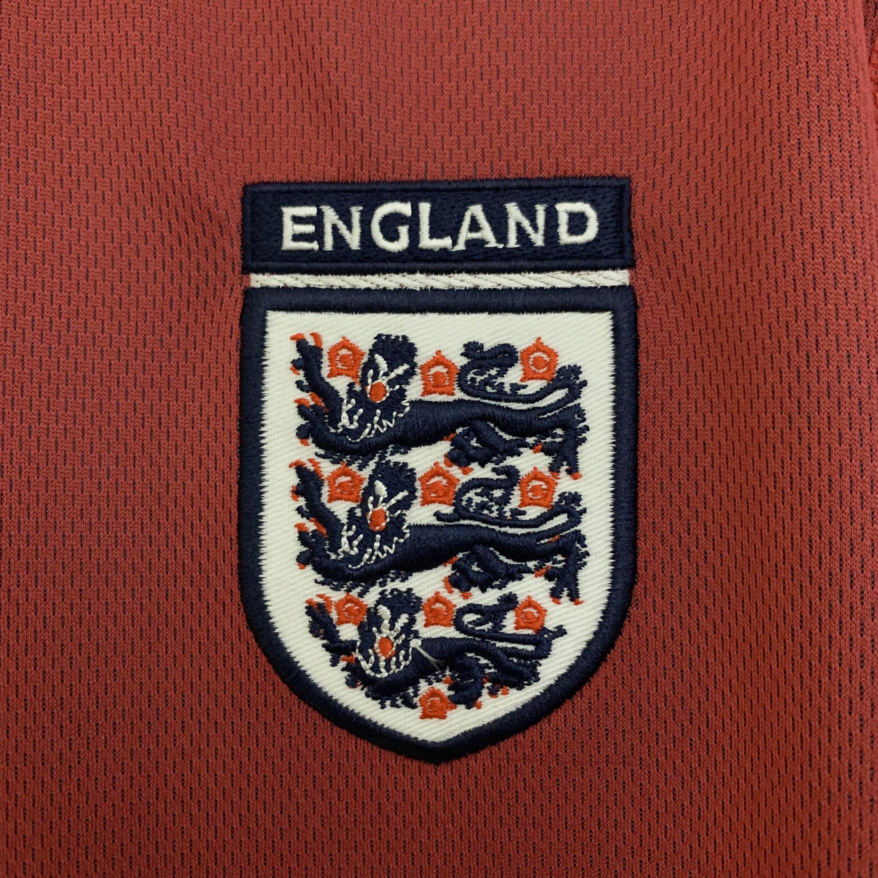CAMISETA INGLATERRA lI 2002 HOMBRE (RETRO) - ZonaCamisetas
